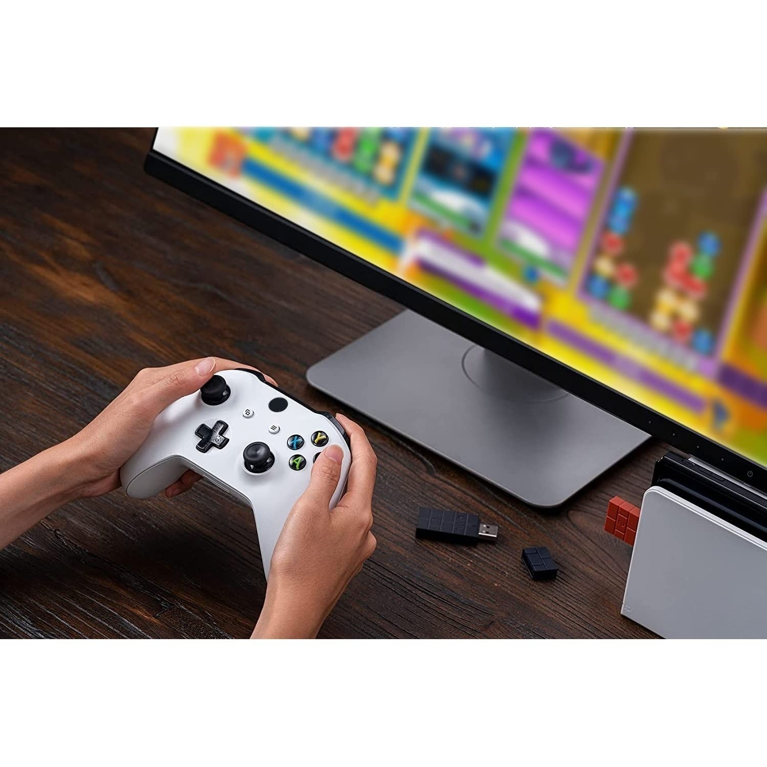 8Bitdo USB Wireless Bluetooth Adapter for Windows Mac Raspberry Pi Switch US
