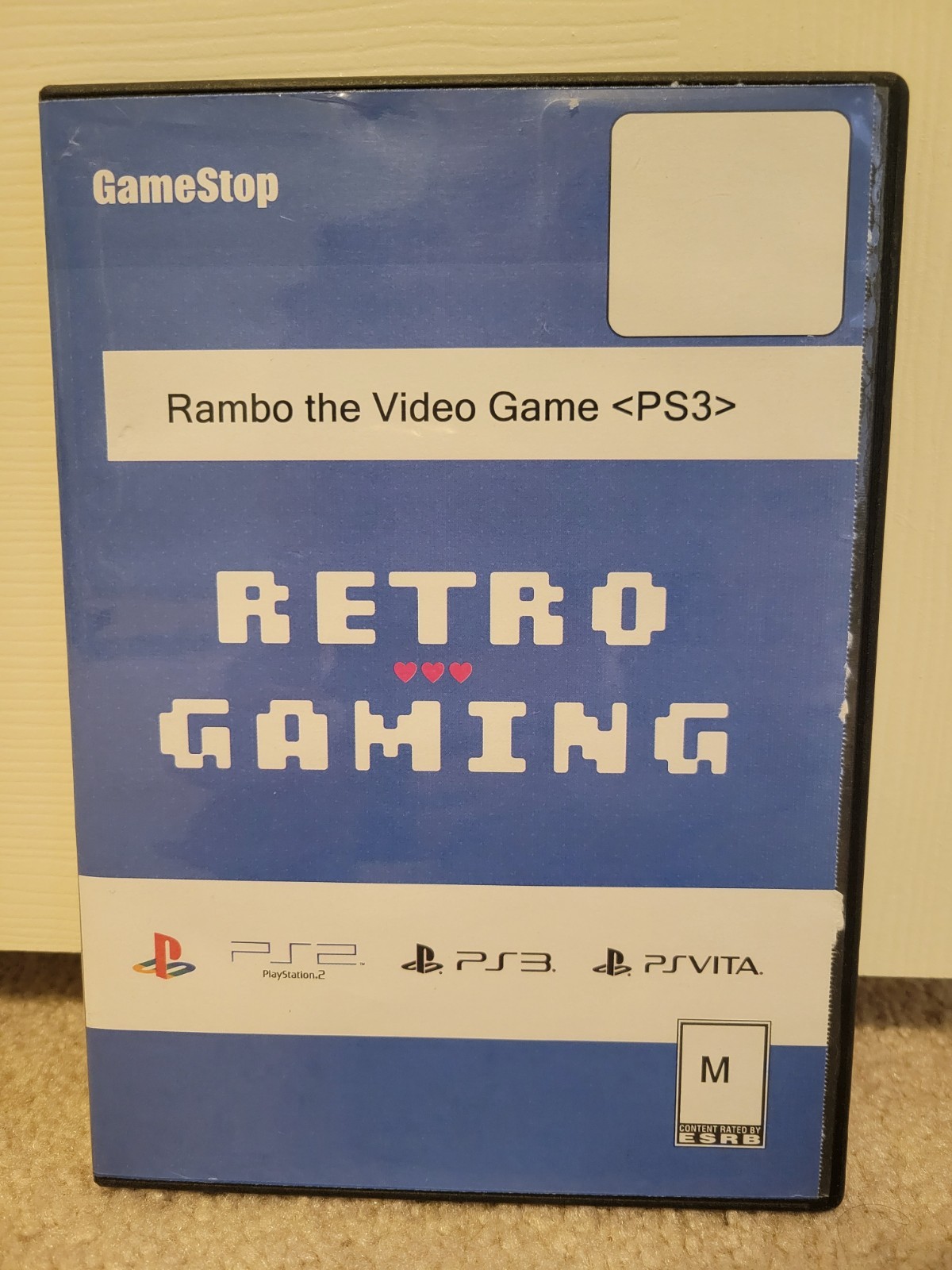 Rambo: The Video Game (PlayStation 3, 2014) PS3 Clean Disc, USA Version Rare🔥🔥