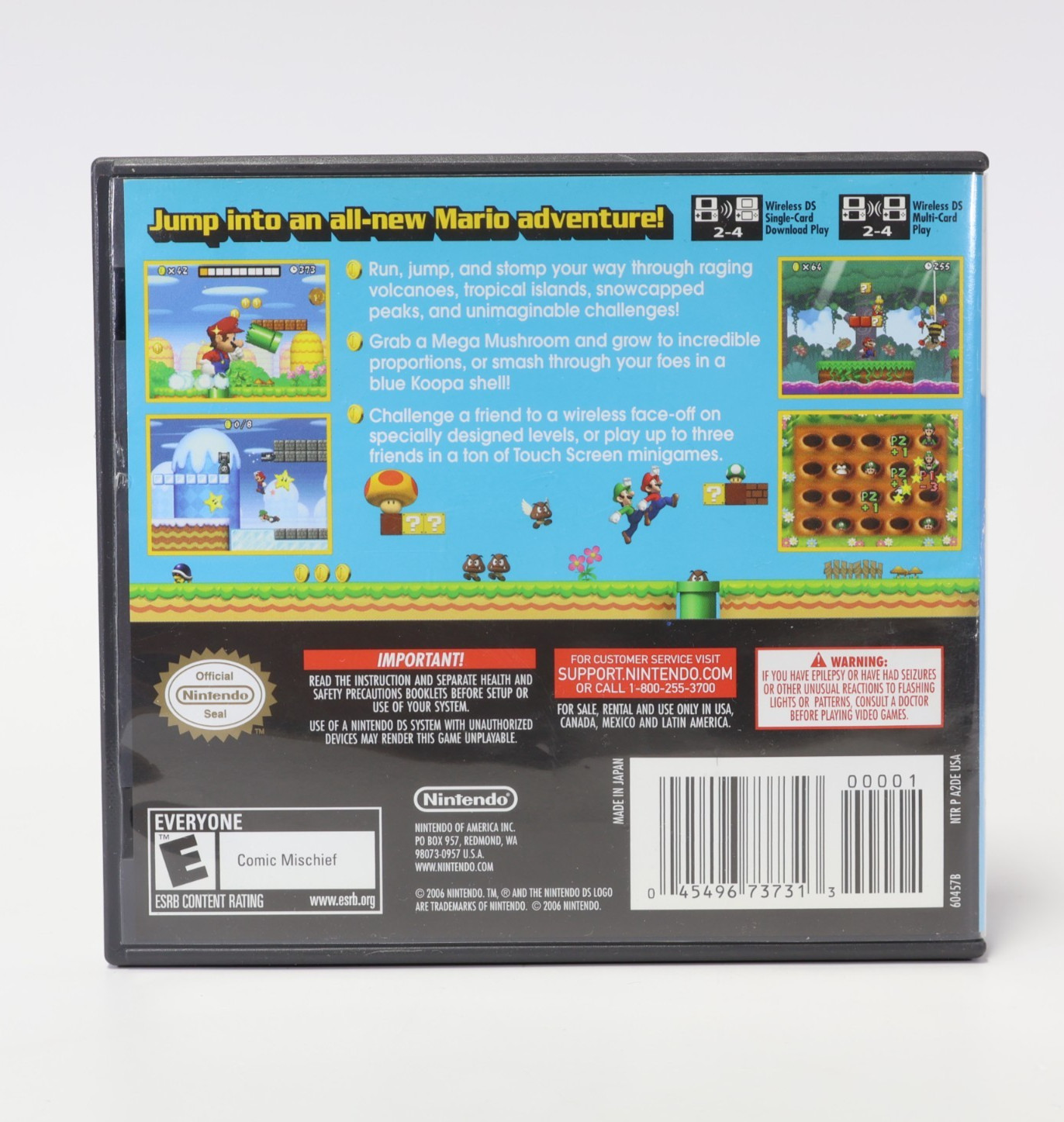 New Super Mario Bros. (DS) CIB – Auth Acceptable Cond
