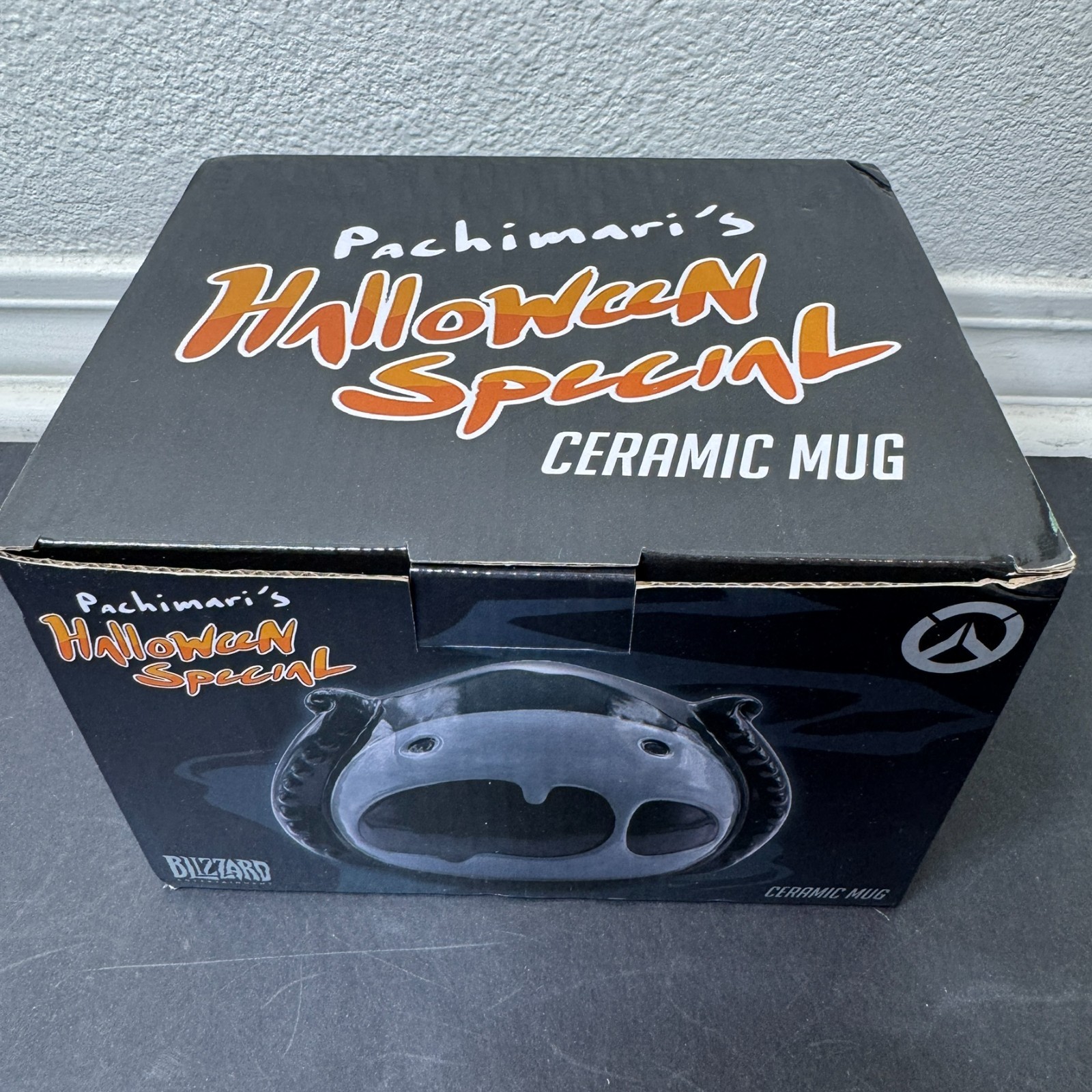 Pachimari Mug Blizzard Overwatch 2 Halloween Special Limited Edition New In Box