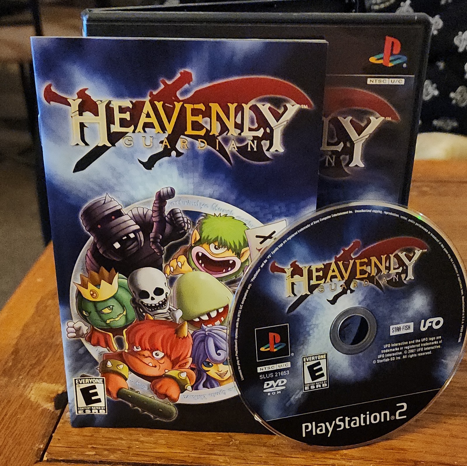 UFO Interactive Heavenly Guardian PS2 2007 E NTSC-U/C Manual Included