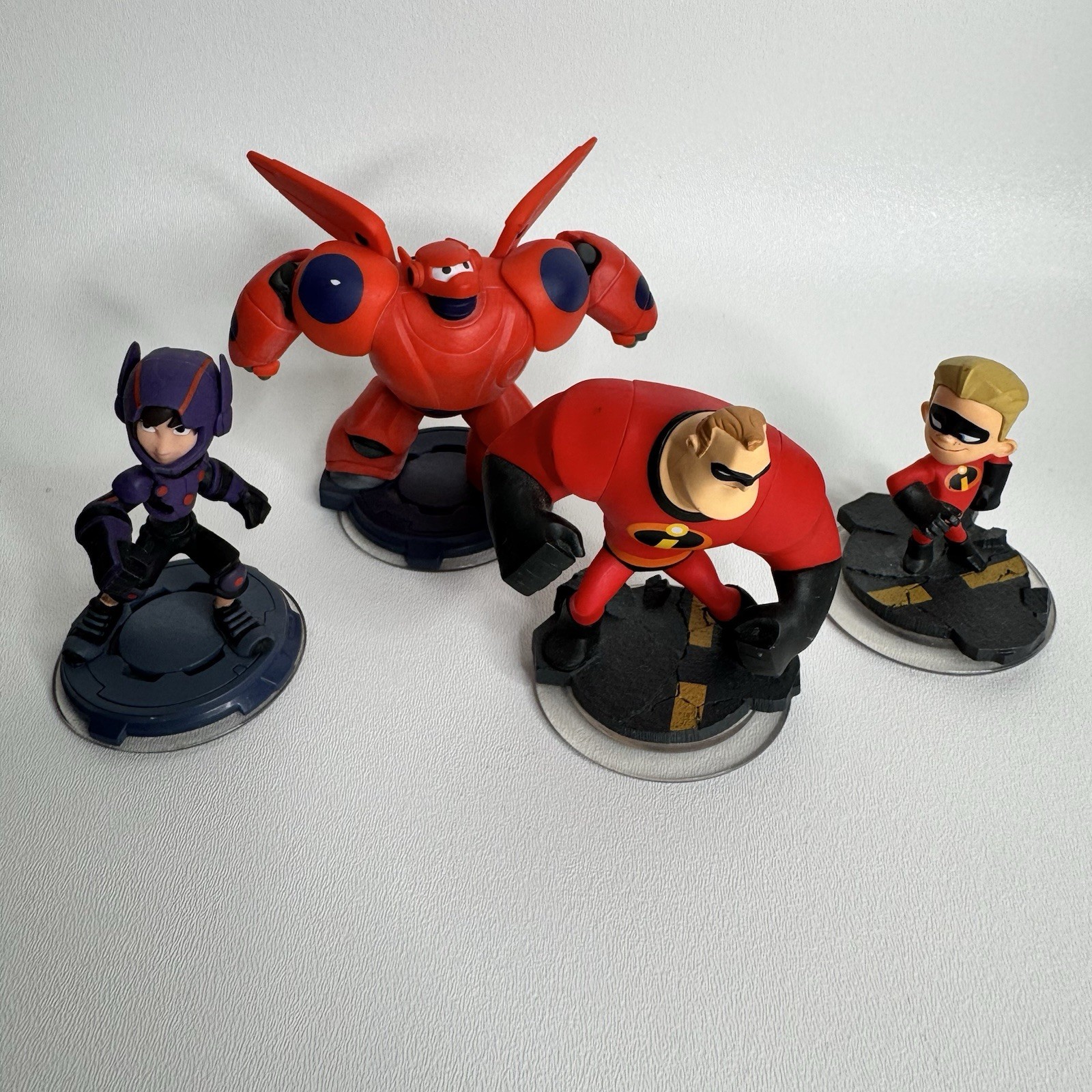 Disney Infinity Figures Lot of 27 Items Marvel, Star Wars, Baymax, Pirates, Cars