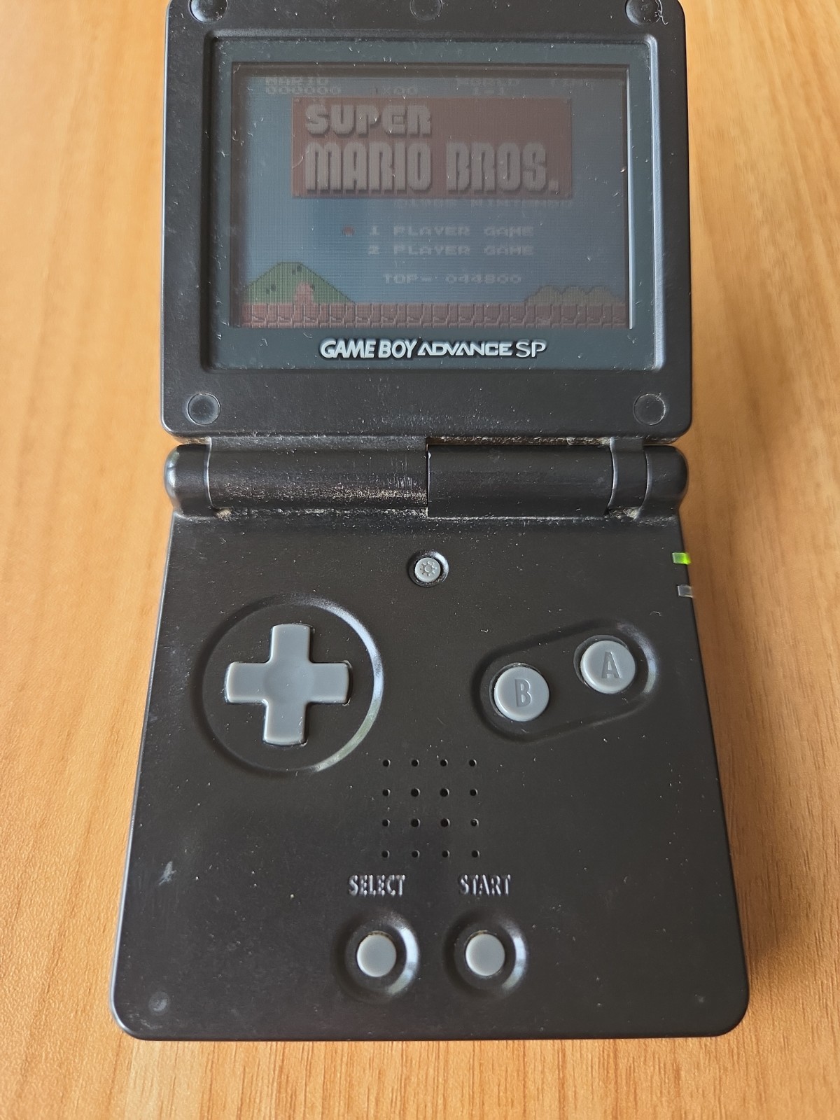 Nintendo Gameboy Advance SP Handheld System Console Onyx Black (AGS-001) Tested