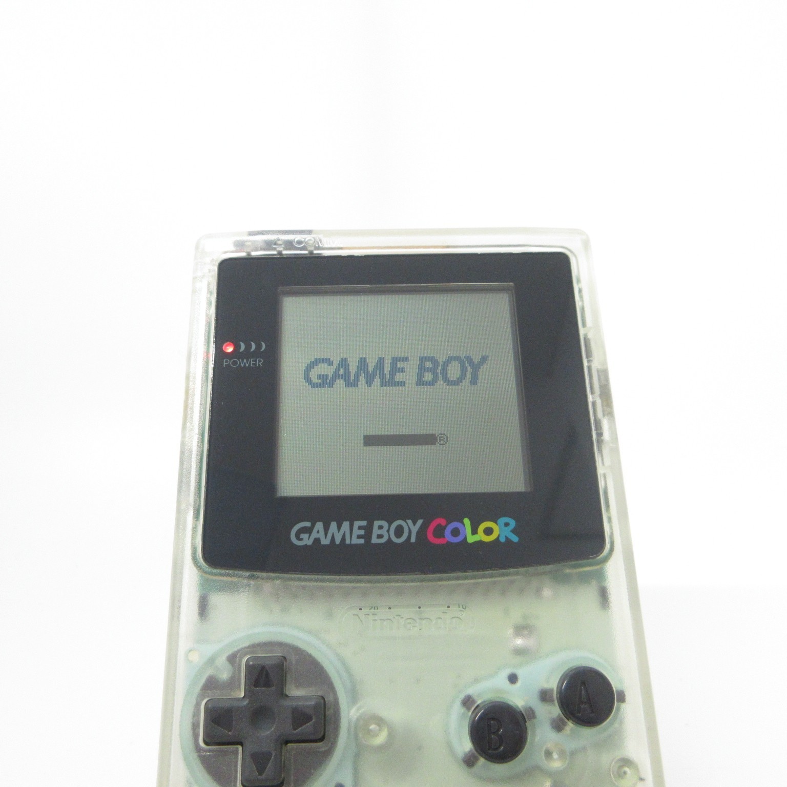 【Excellent】Nintendo Gameboy Color Clear Console #RET0510/01