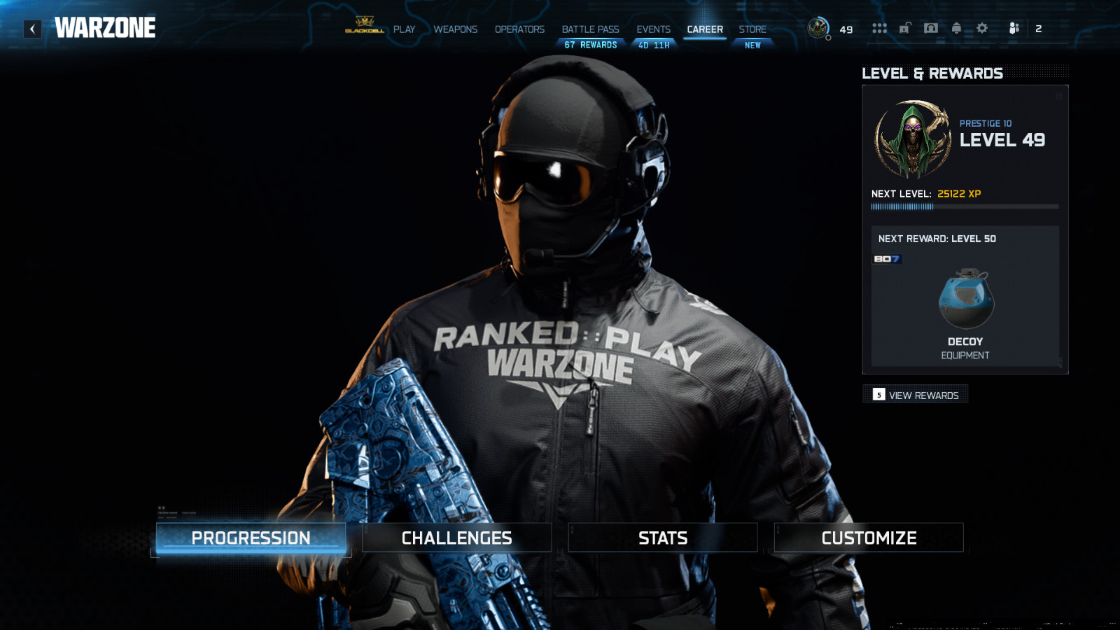 Warzone Resurgence Ranked Play – boosting from bronze to silver – PC only