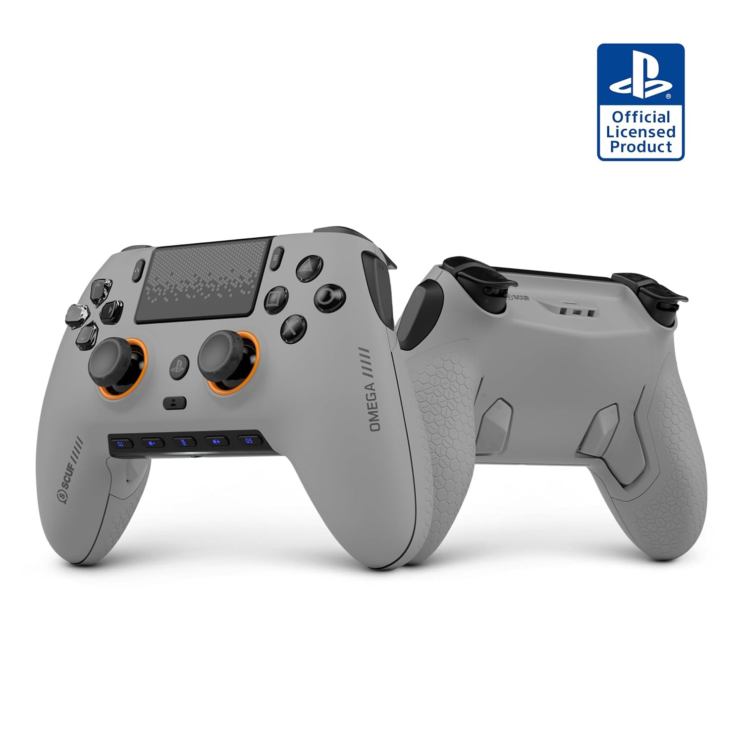 OMEGA PS5 Wireless Performance Controller – Windows PC Compatible – Light Gray