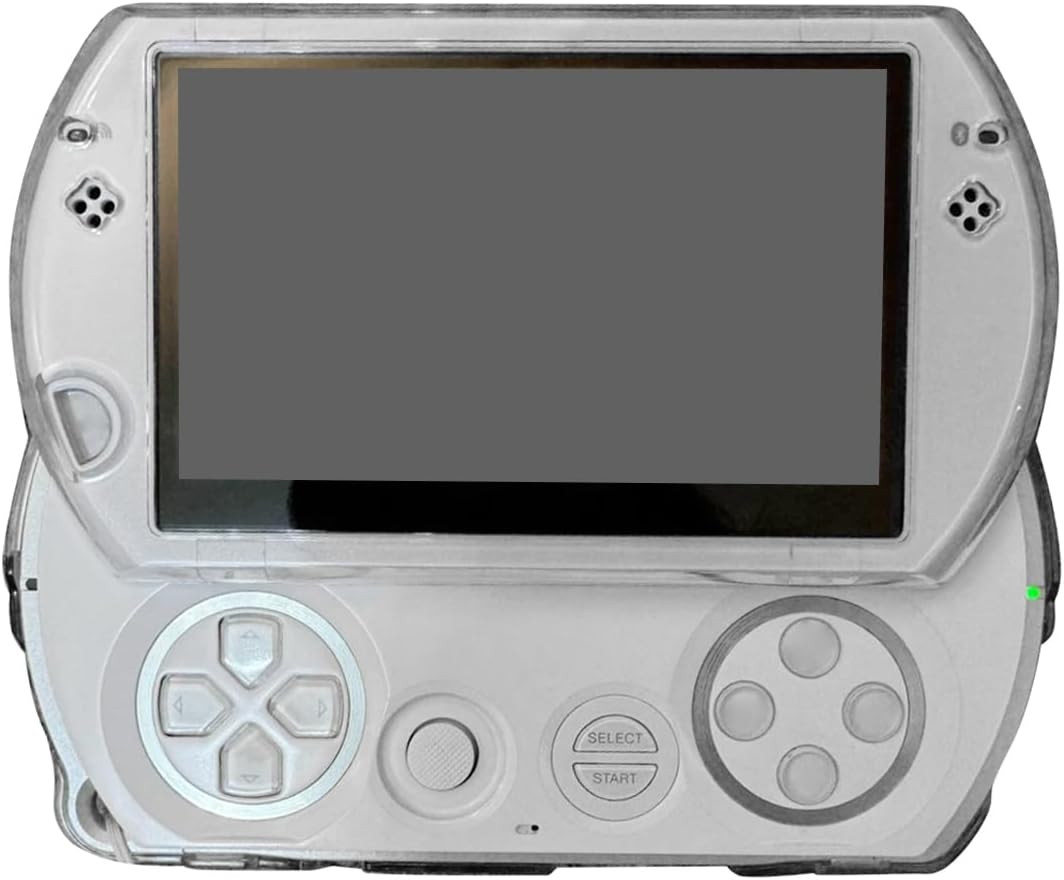 OSTENT Protector Clear Crystal Hard Case Cover Skin for Sony PSP Go