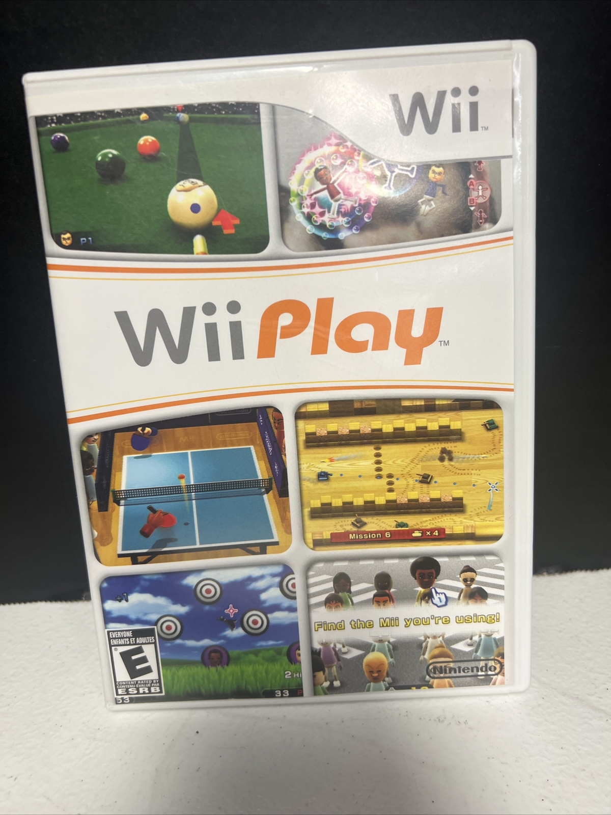 Wii Play – Nintendo Wii – Complete in Case w/ Manual -Free Ship
