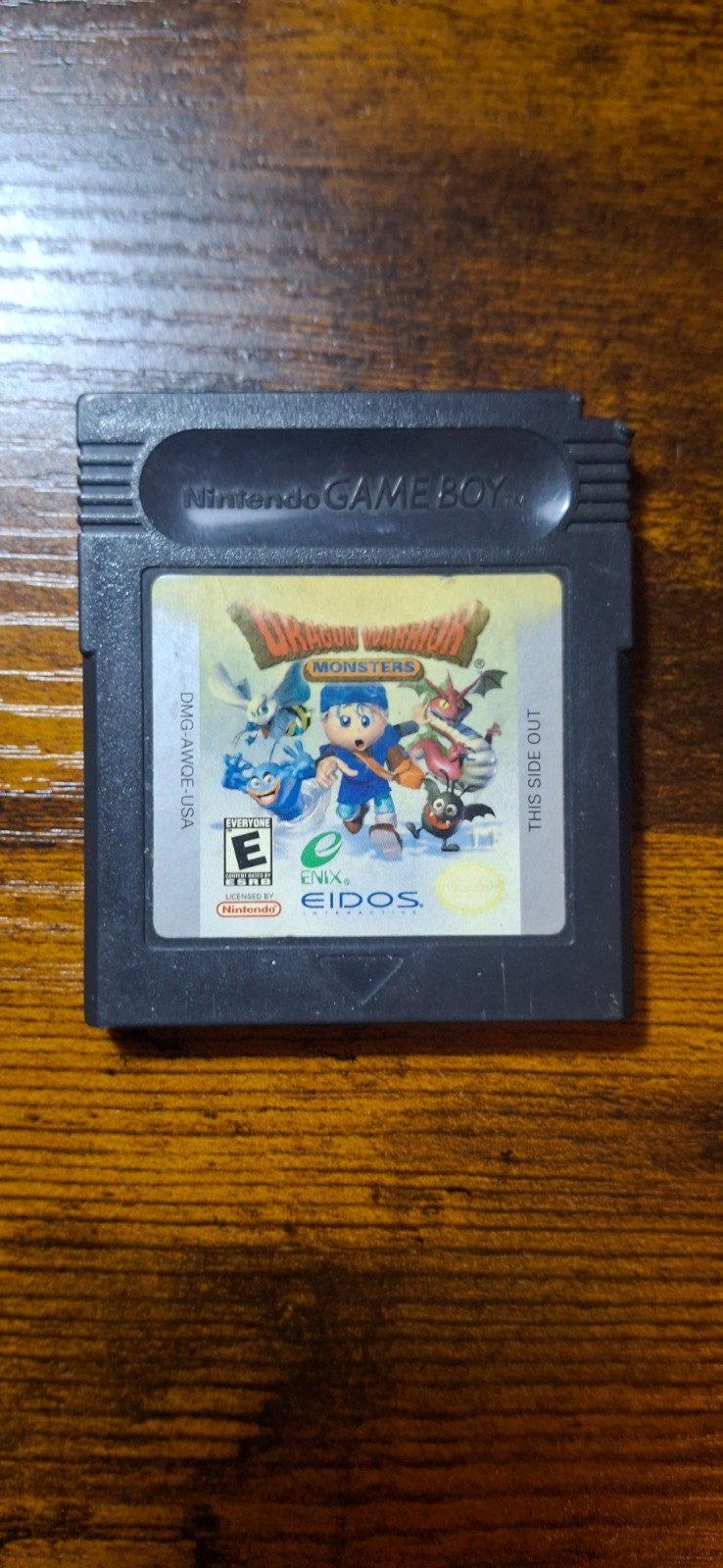 Dragon Warrior Monsters Game for Nintendo Game Boy