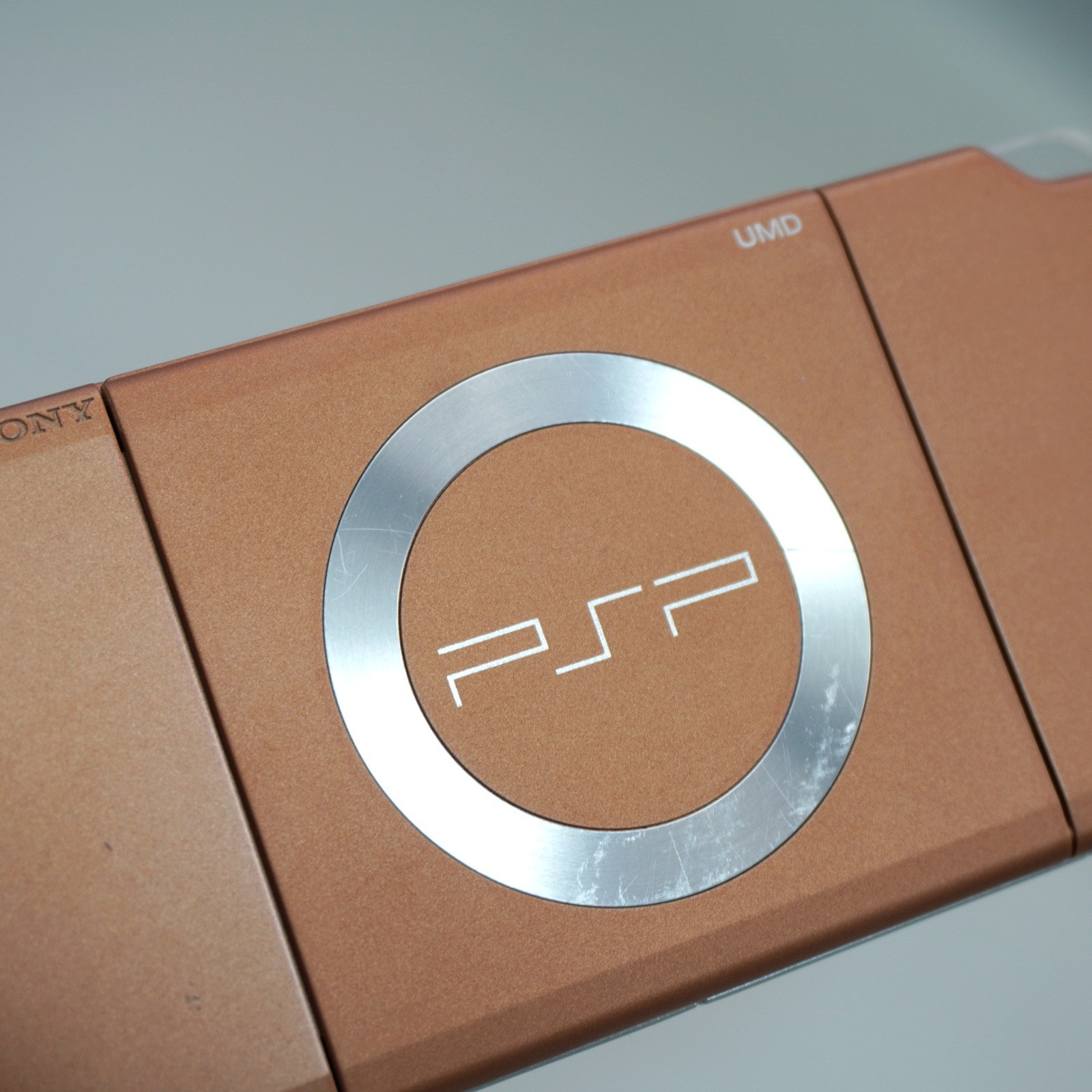 Rare Sony PSP-2000 Console Only Matte Bronze Region Free (NO BATTERY) #5767