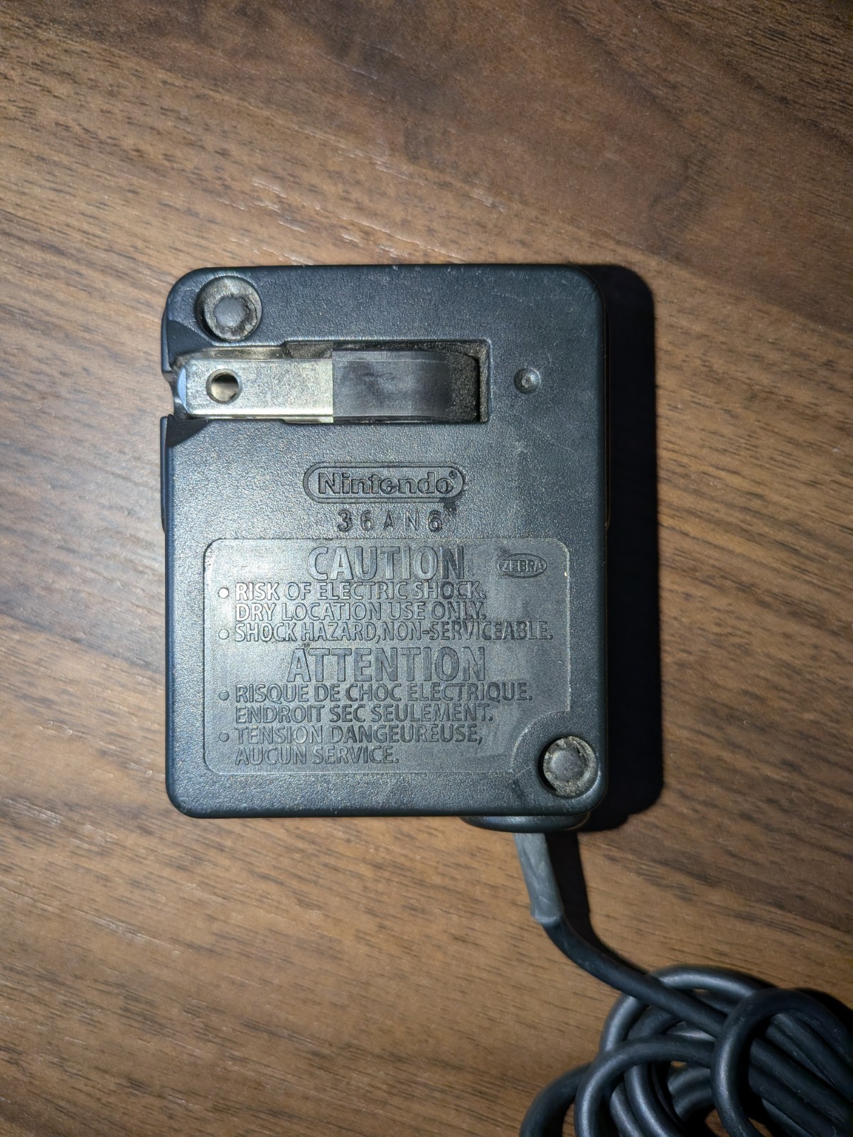 GameBoy Advance SP Genuine OEM AC Adapter AGS-002 (JPN/USA) DC 5.2V (Tested)