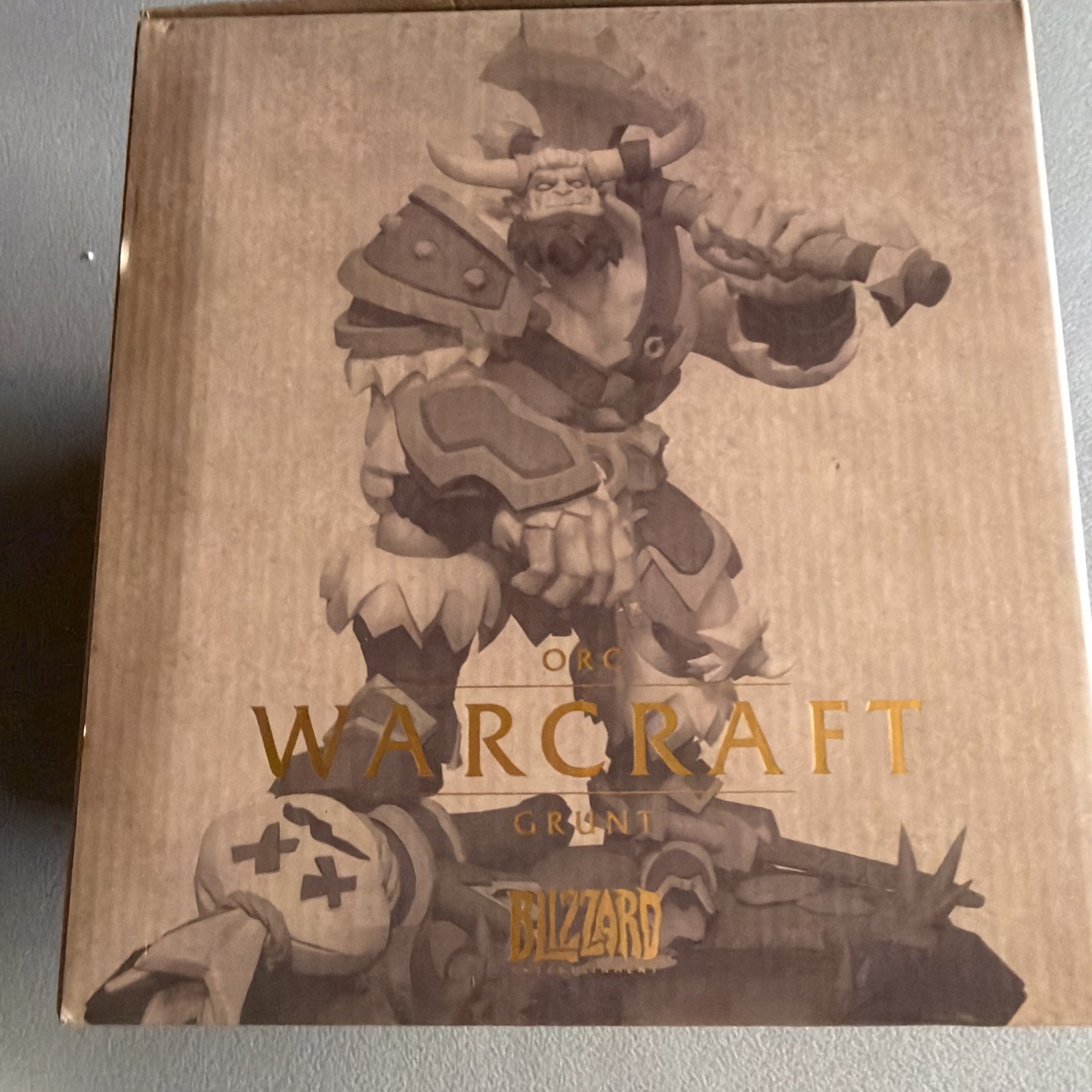 Warcraft Legends: Orc Grunt Statue BlizzCon 2019 Commemorative W25 Blizzard NOB