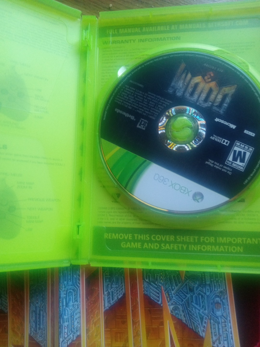 Doom 3 – BFG Edition (Microsoft Xbox 360 – Xbox One) WITH POSTER
