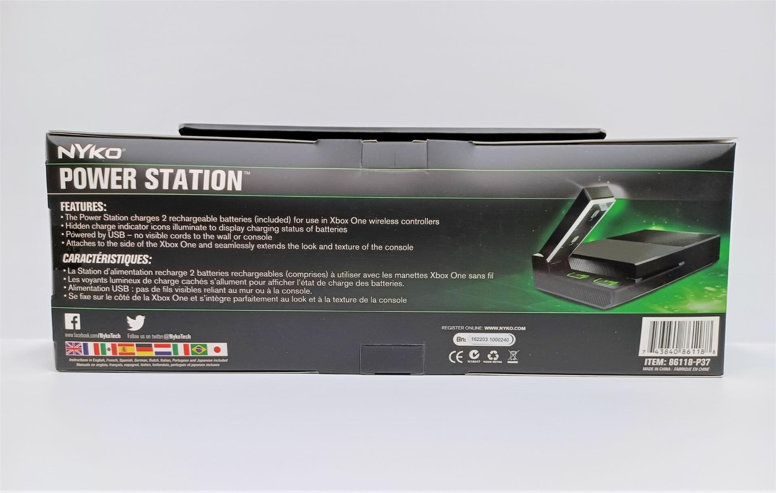 XB1 Modular Power Station with 2 Battery Packs Nyko (Brand New Factory Sealed US