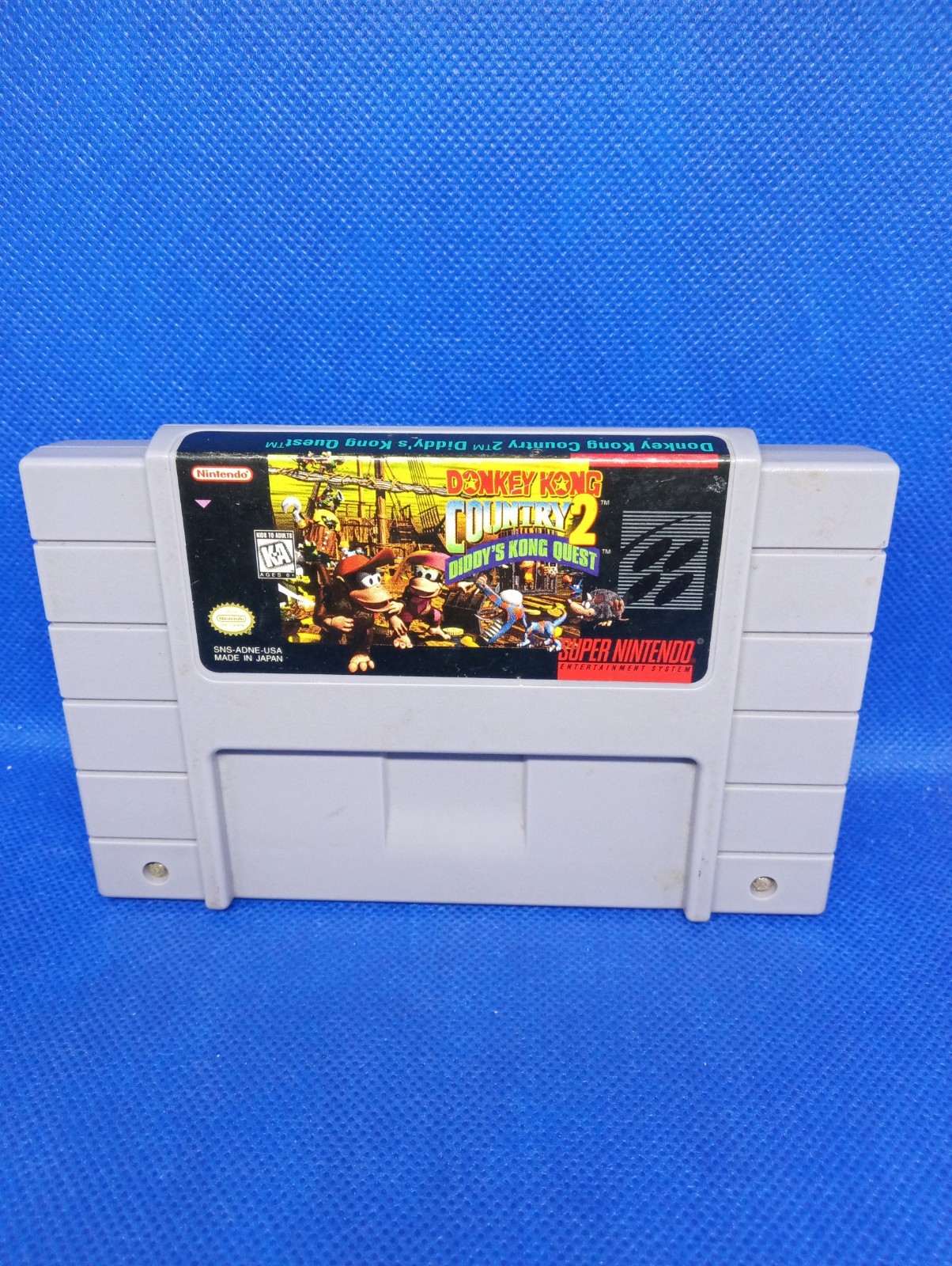 Donkey Kong Country 2: Diddy’s Kong Quest SNES 1995 Fast Ship Authentic Nintendo