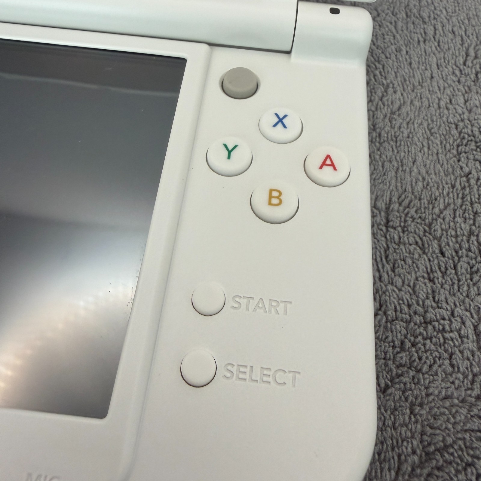 【Excellent5】Nintendo NEW 3DS LL XL Pearl White Mario Game Console From Japan