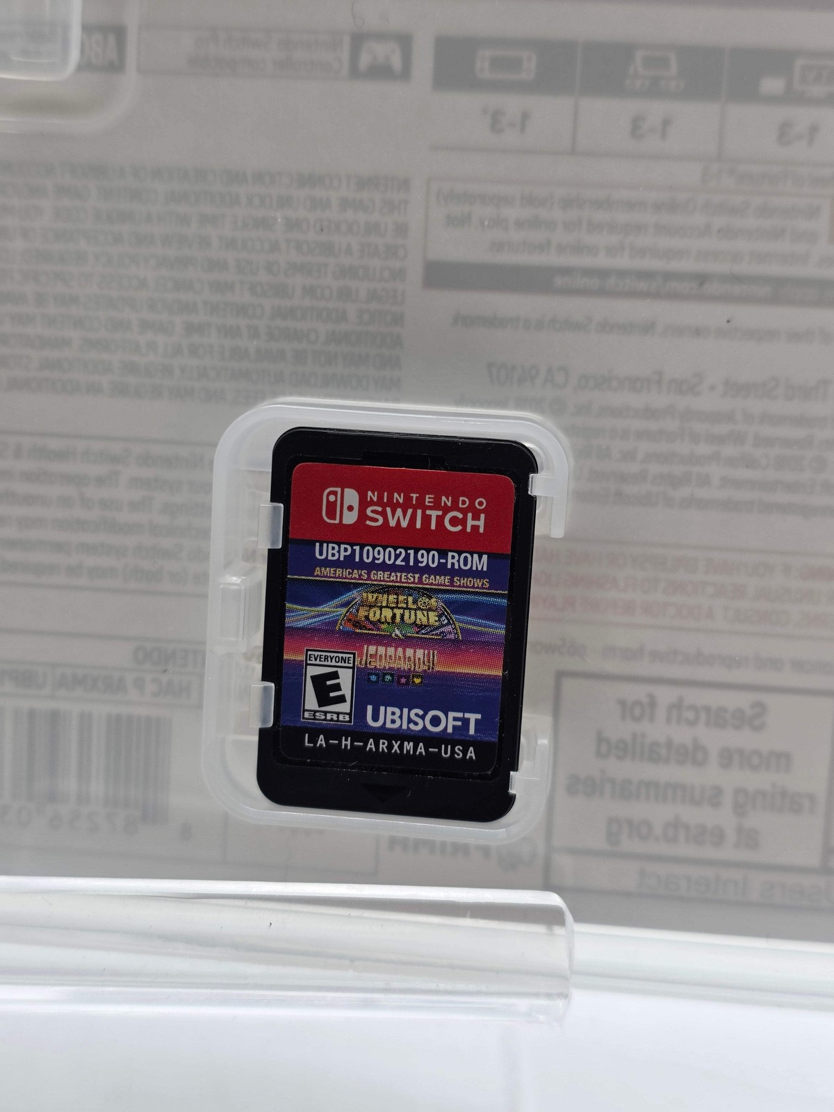 America’s Greatest Game Shows: Wheel of Fortune & Jeopardy PAL Nintendo Switch