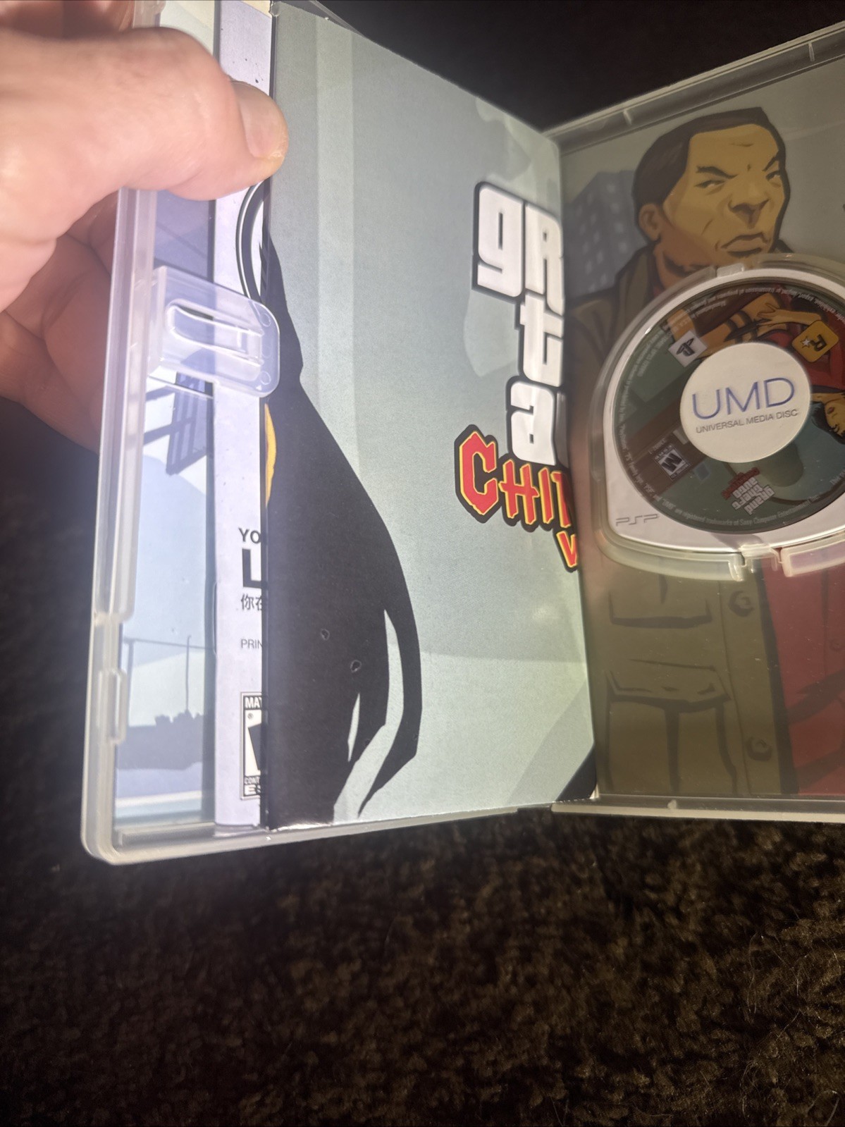 Grand Theft Auto: Chinatown Wars + Map And Manual Sony PSP Extra Mint Condition