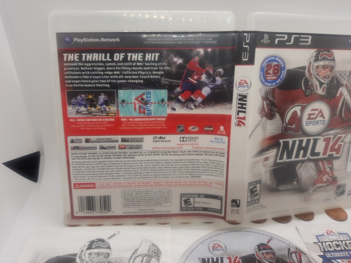 NHL 14 PS3 Playstation 3 – Complete CIB