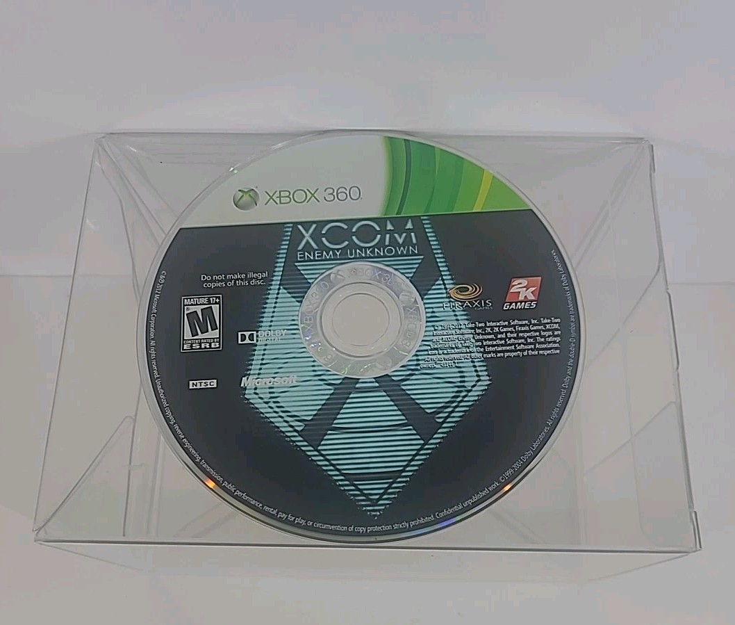 Xcom Enemy Unknown Microsoft Xbox 360 Complete Pre Owned Used
