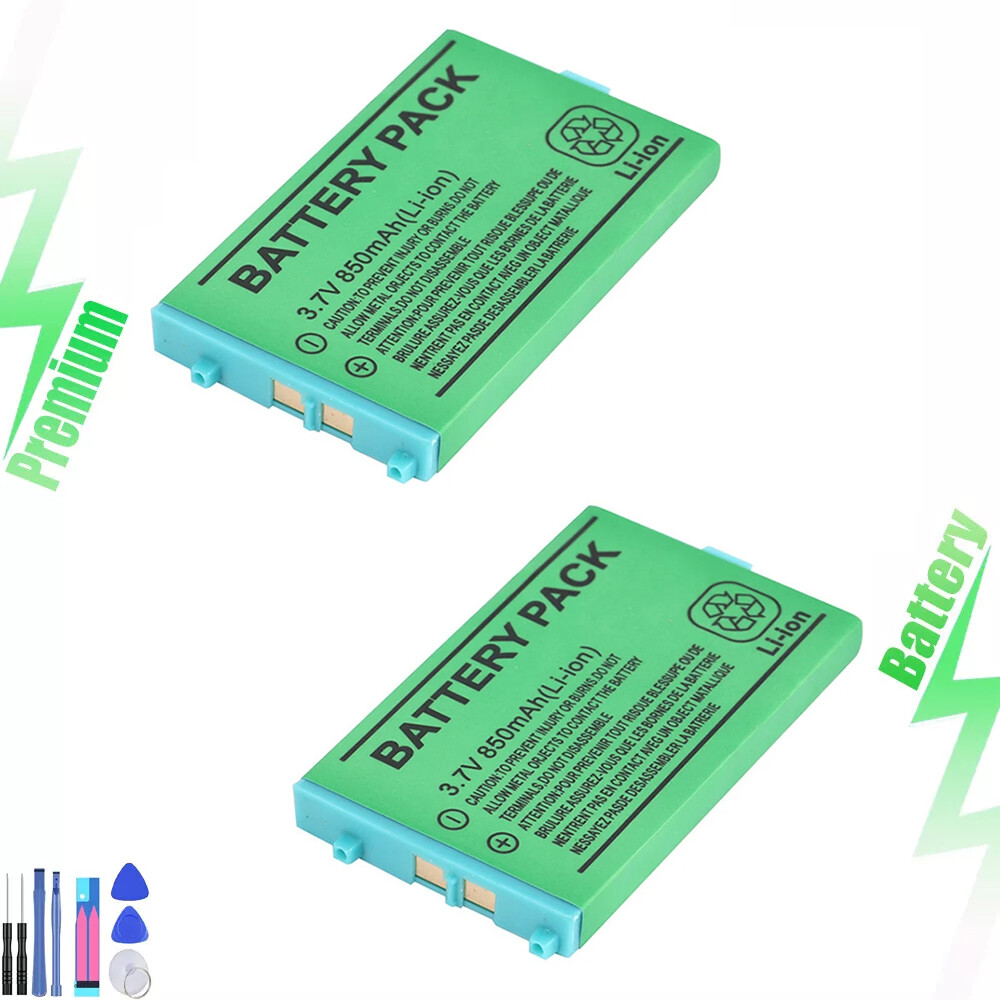 2X Battery for Nintendo Game Boy Advanced SP GBA BT-M12 AGS-001 AGS-101 AGS-003
