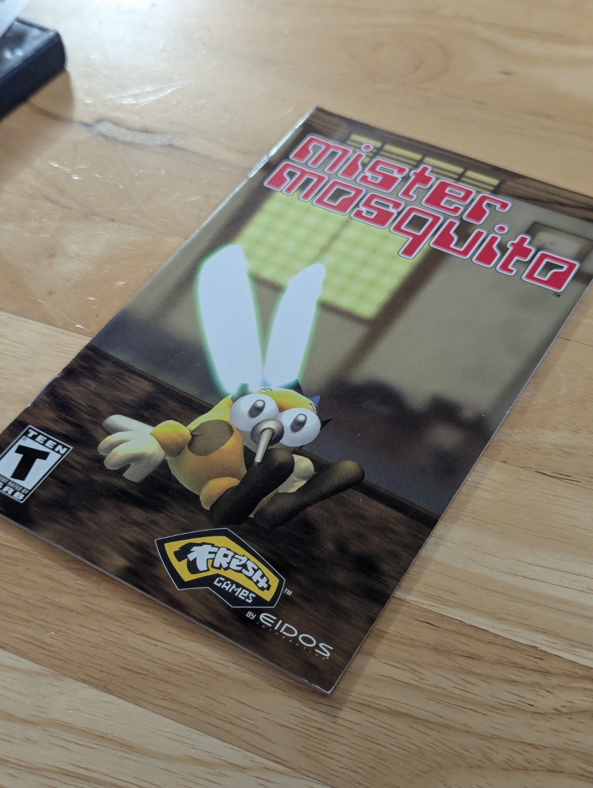 *NO GAME* Mister Mosquito PS2 Case / Art / Manual w/ Reg Card Only NO GAME
