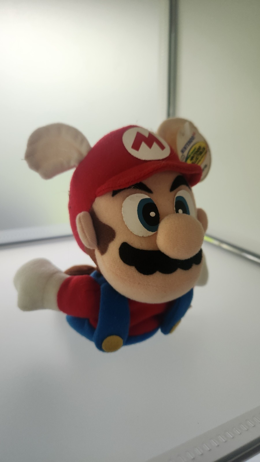 1997 Nintendo 64 Flying Mario Plush Collectible w/ Original Hang Tag Rare N64