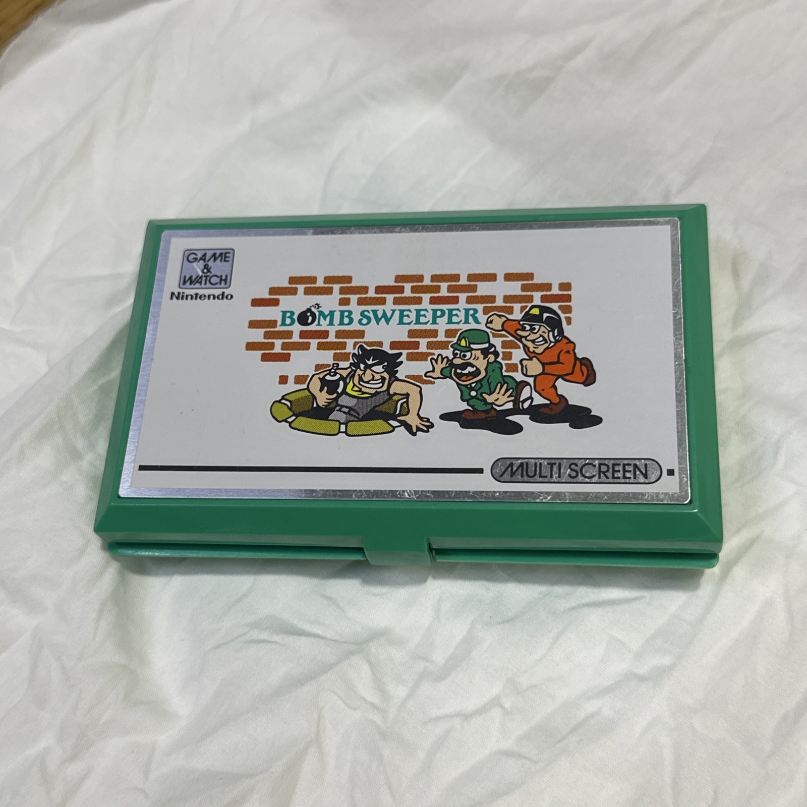 Nintendo Game & Watch Bomb Sweeper BD-62 1987 Multi Screen WORKING