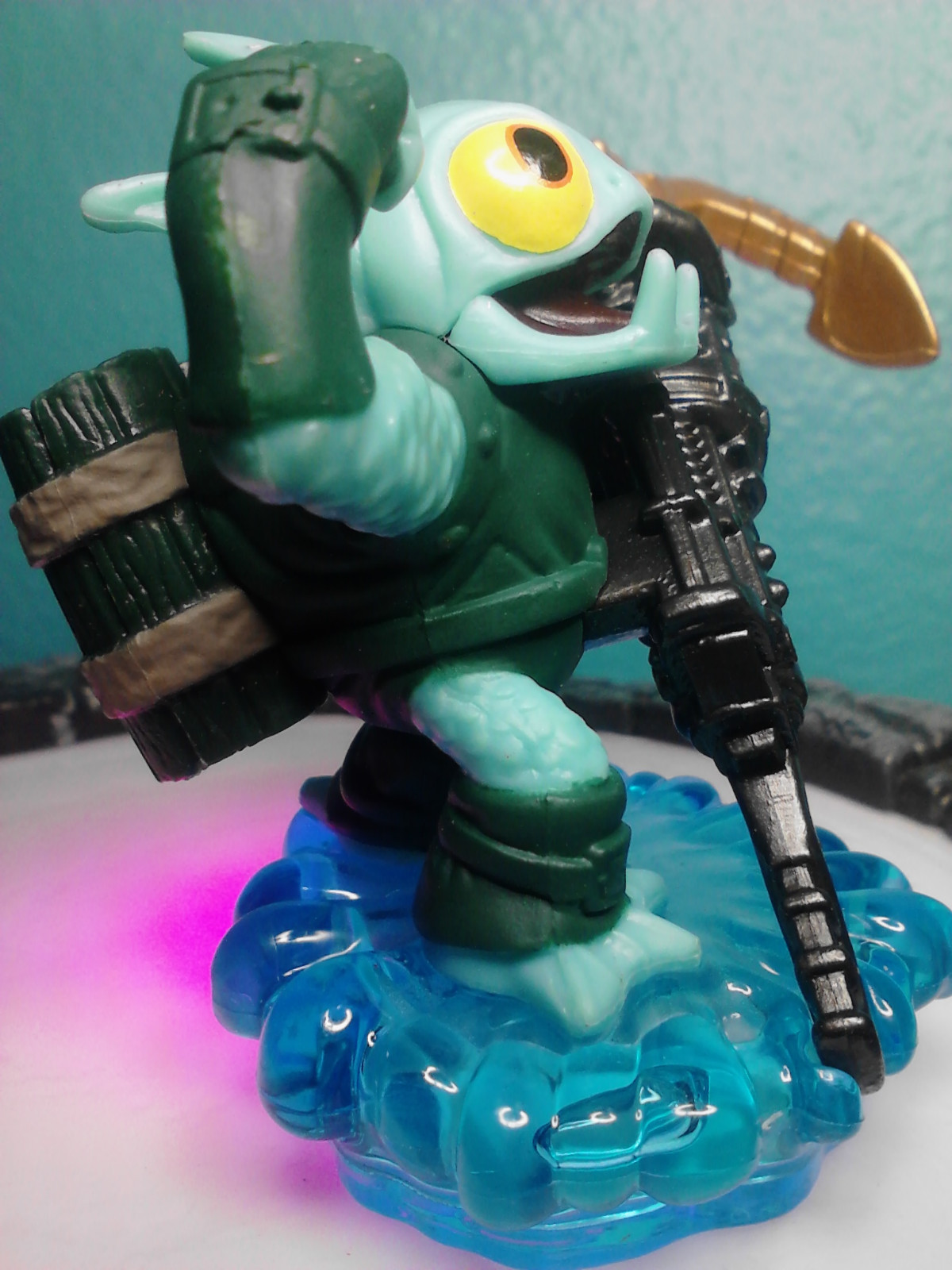 Anchors Away GILL GRUNT figure only Skylanders Series 3 Swap Force Water