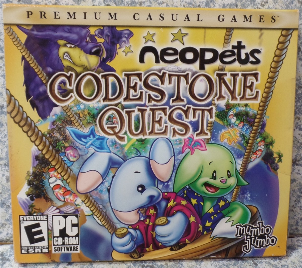 Video Game PC Neopets Codestone Quest NEW SEALED Jewel
