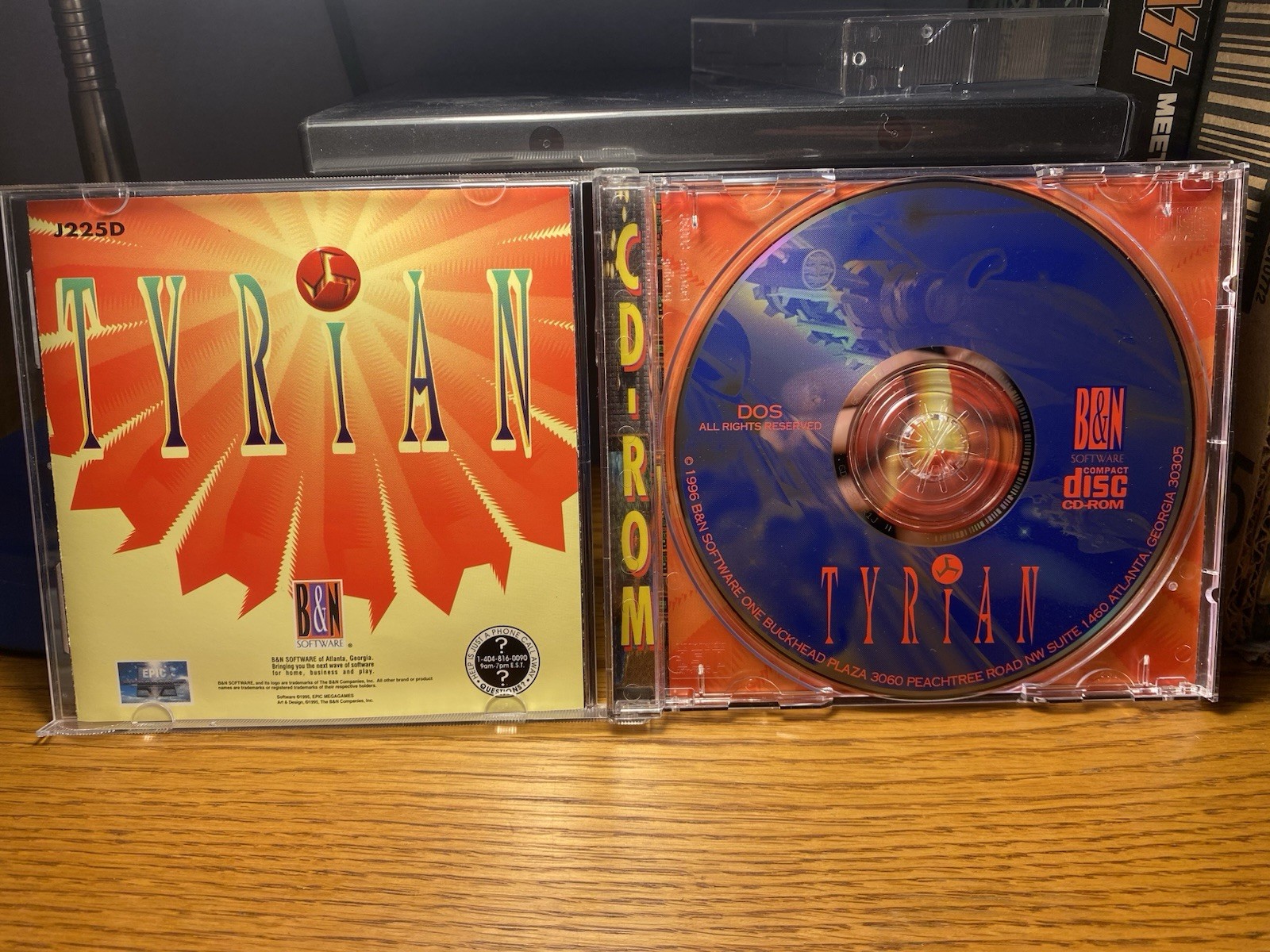 Tyrian Epsode One Epic MegaGames 1995 PC MS-DOS Rare Collectable Vintage Game