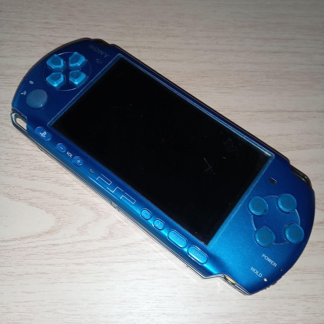 PSP Sony Psp-3000 Vb Vibrant Color Used Working Item With Defects Japan