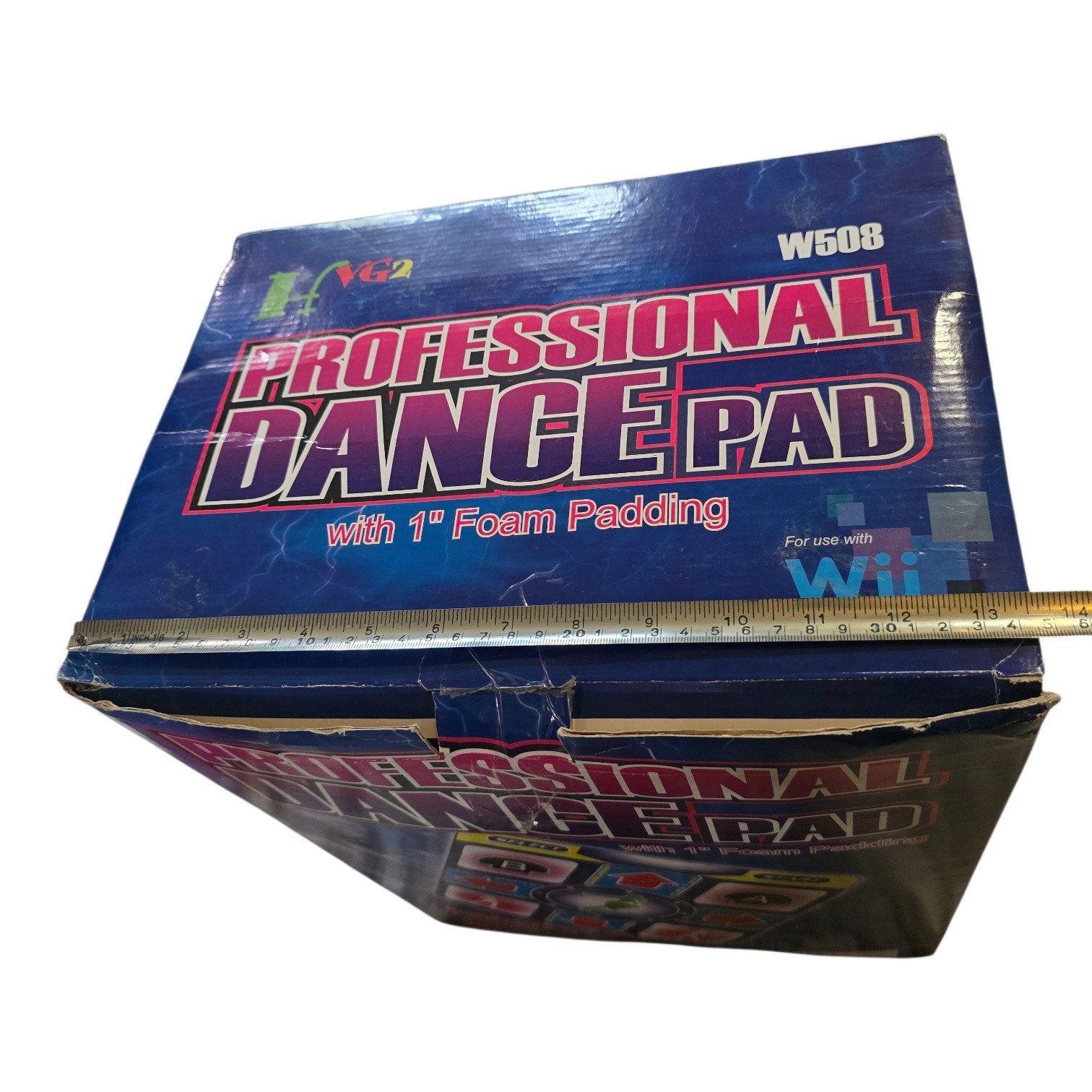 Vintage HGV2 DDR Dance Pad & Padding #W508 Use With GameCube And Wii