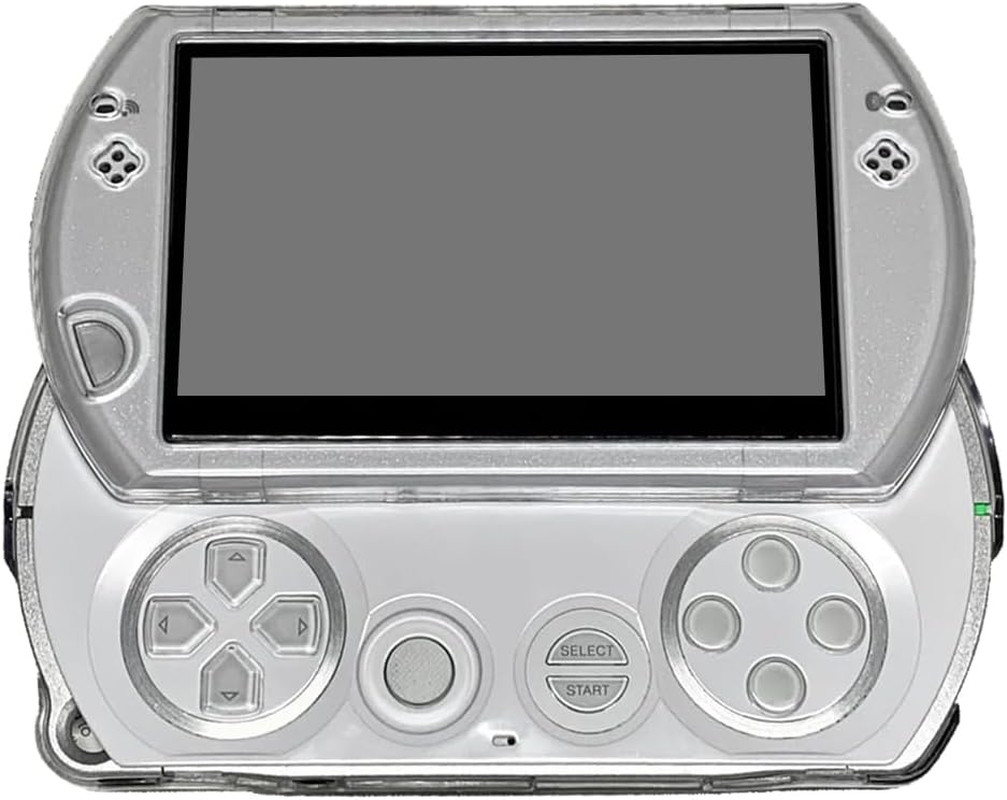 OSTENT Protector Clear Crystal Hard Case Cover Skin for Sony PSP Go