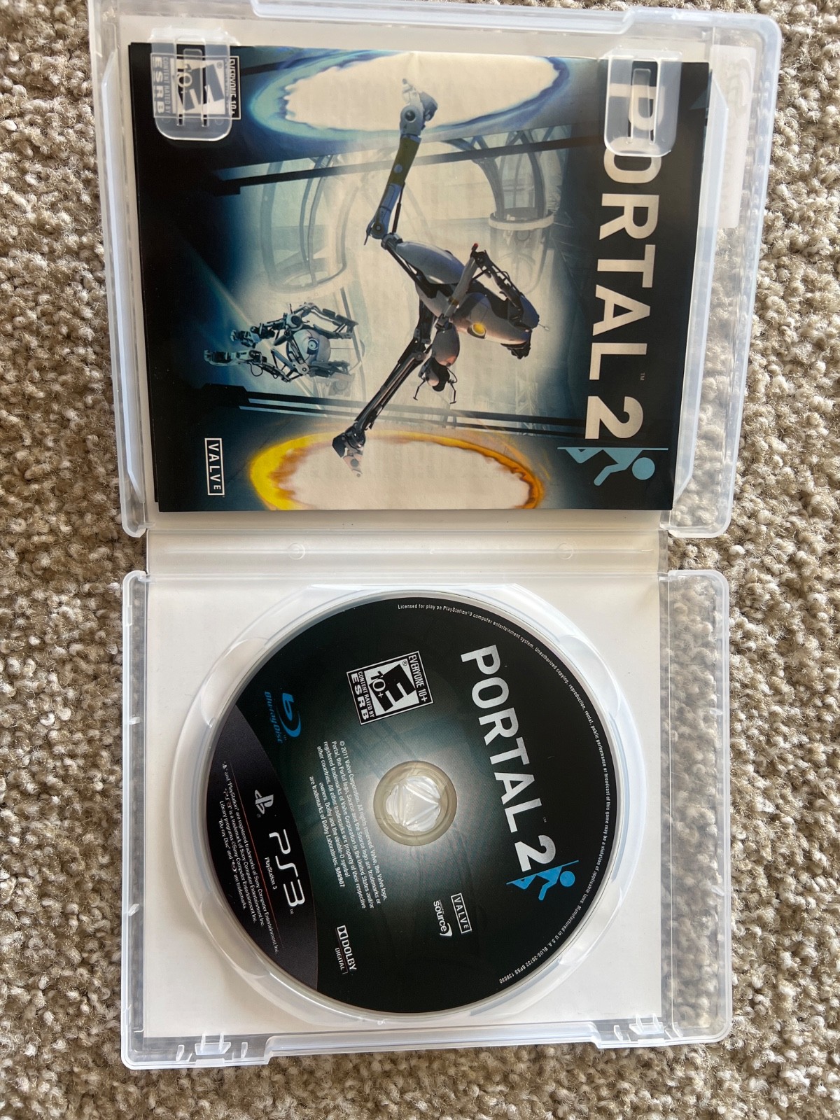 Portal 2 (Sony PlayStation 3, 2011)