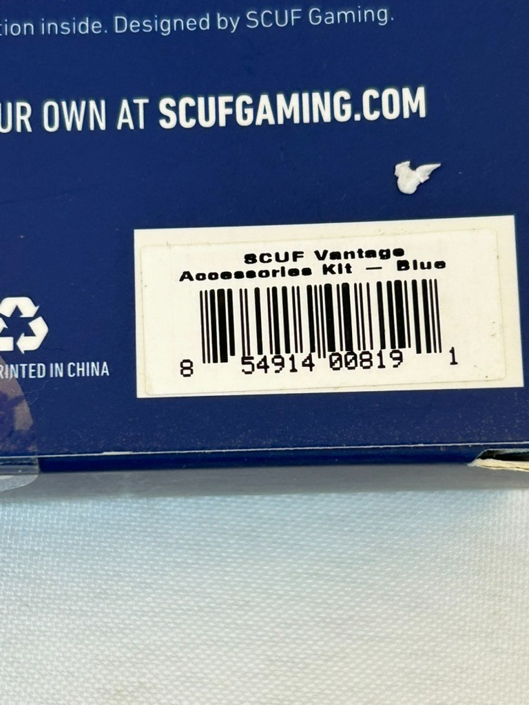 Playstation 4 Ps4 Scuf Vantage Accessories Kit. Brand New In Box. Blue
