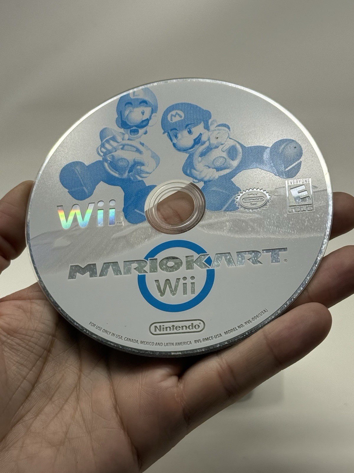 Mario Kart Wii Nintendo Wii Mint Disc Only Authentic Tested Works Mario Luigi