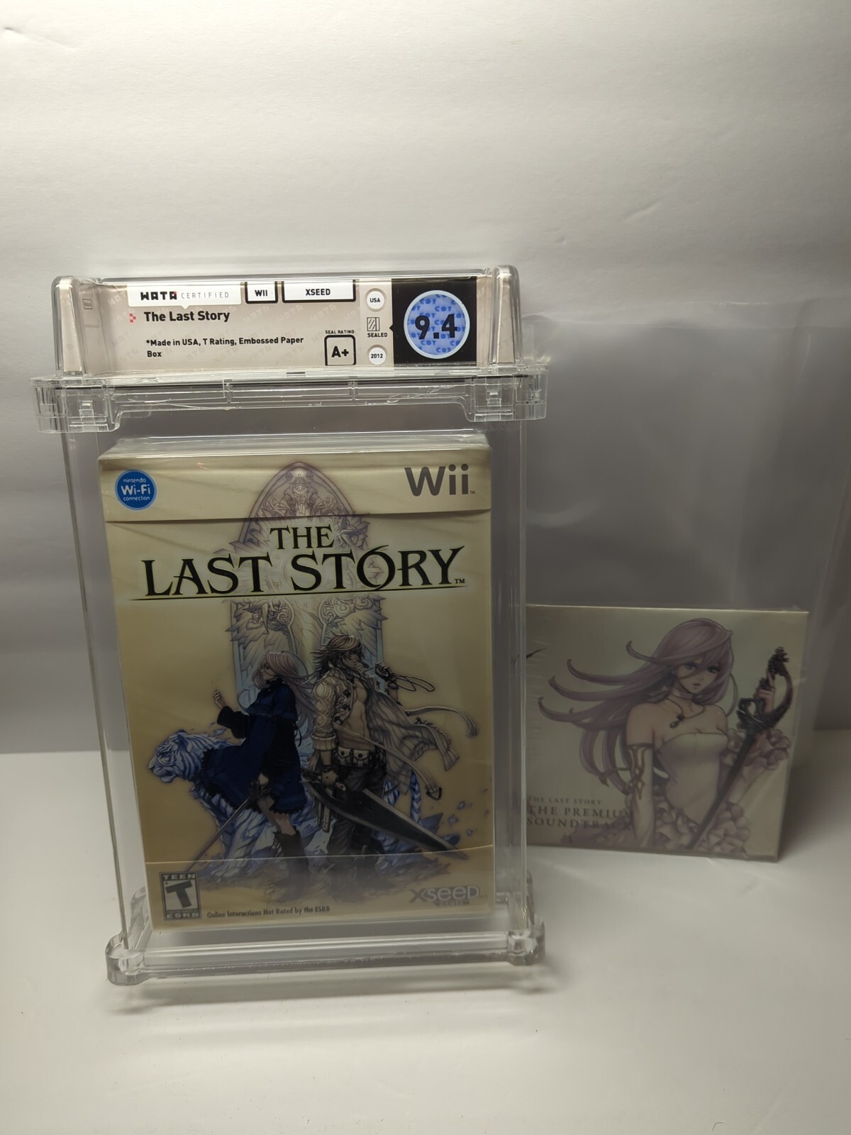 Nintendo Wii The Last Story Limited Edition New Sealed Graded WATA RARE CD GRADE