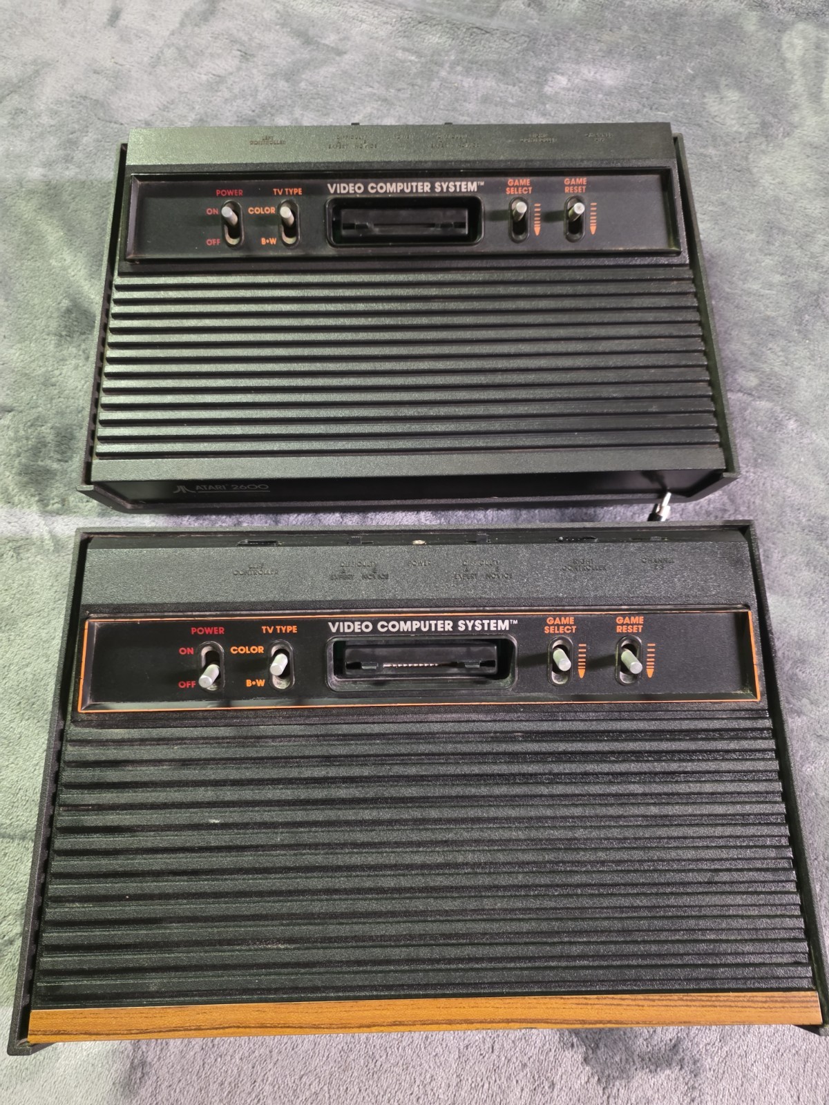 Atari 2600 X2 Video Computer System Model CX-2600 A Console Only PARTS/UNTESTED