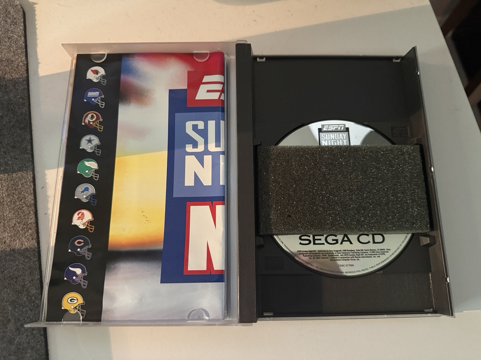 Sega CD Sports Game Bundle – Lot of 8 – CIB