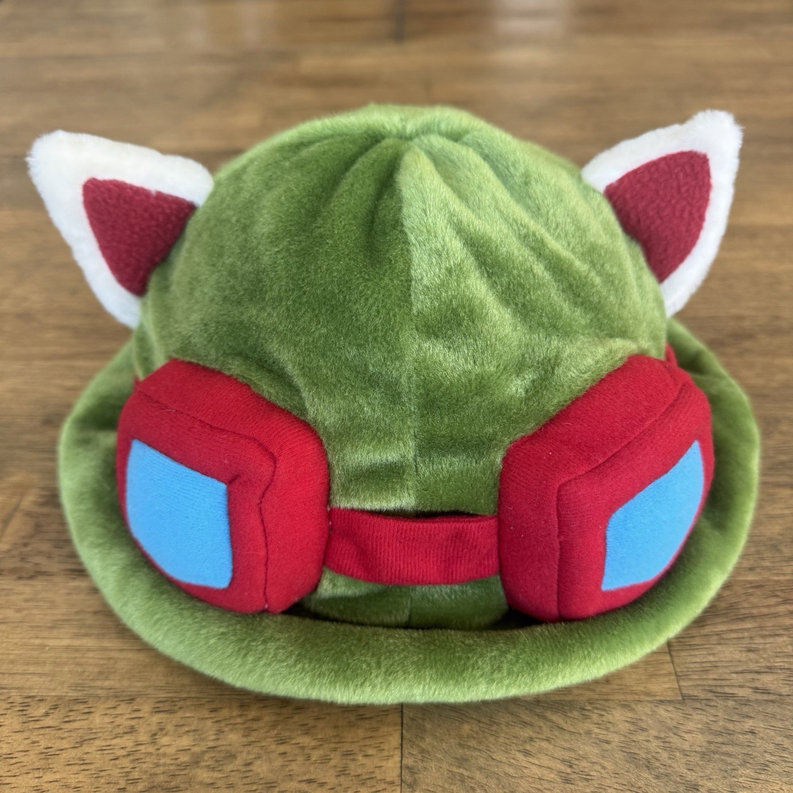 League of Legends Teemo Plush Hat Cosplay Costume Goggles LoL Gamer Scout Unisex