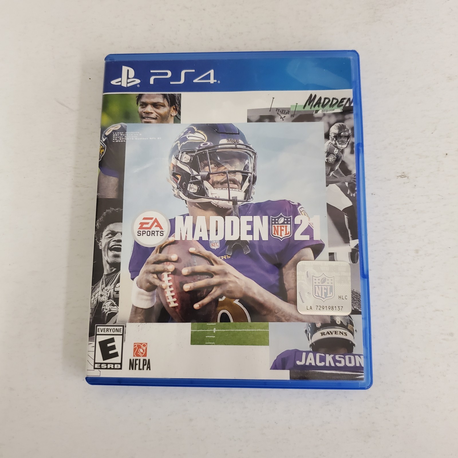 PS4 Madden 21 NFL Sony Playstation 4 2020 Video Game Football Disc and Case