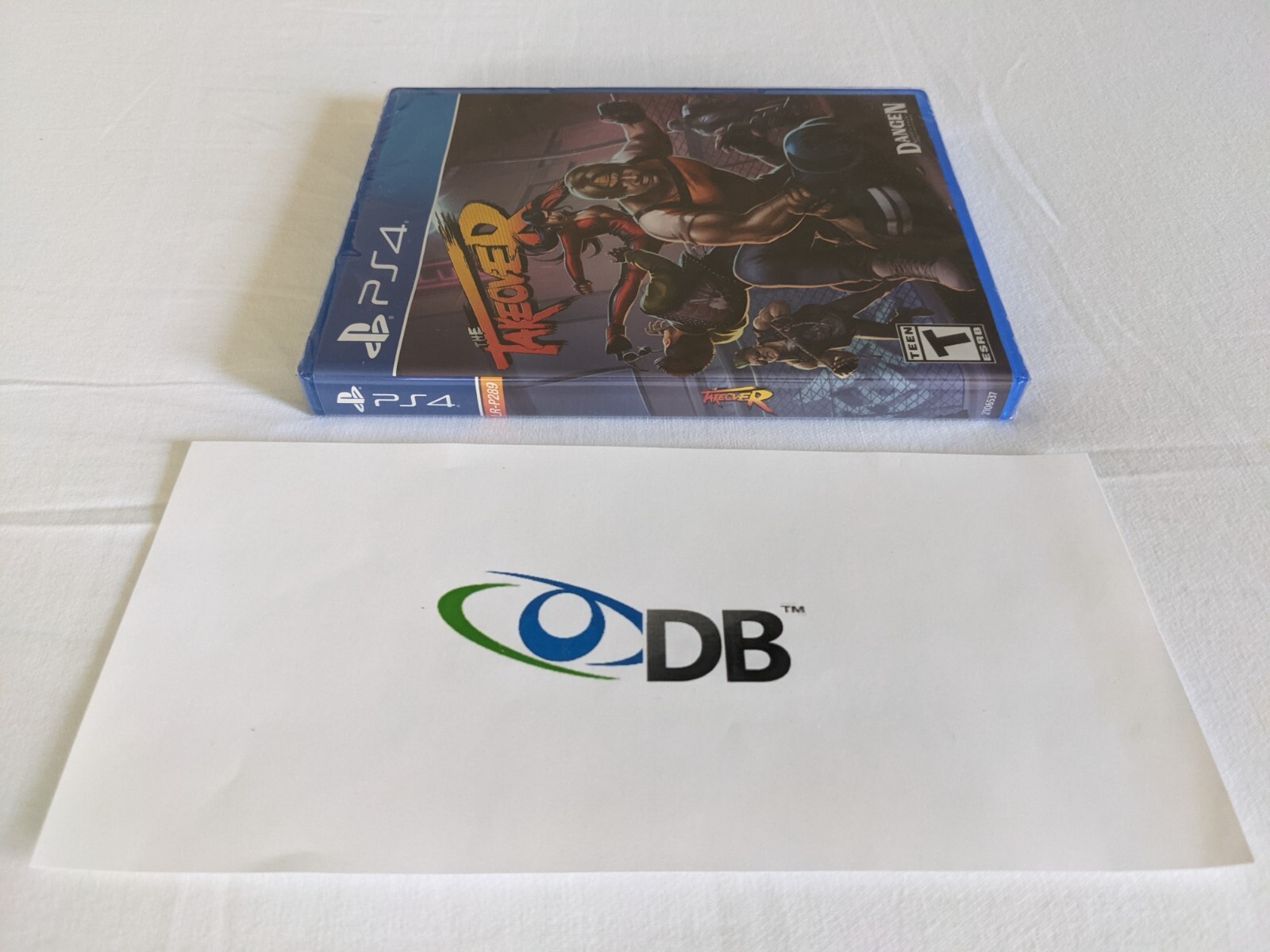 Limited Run PlayStation 4 PS4 The Takeover & Holographic Trading Card