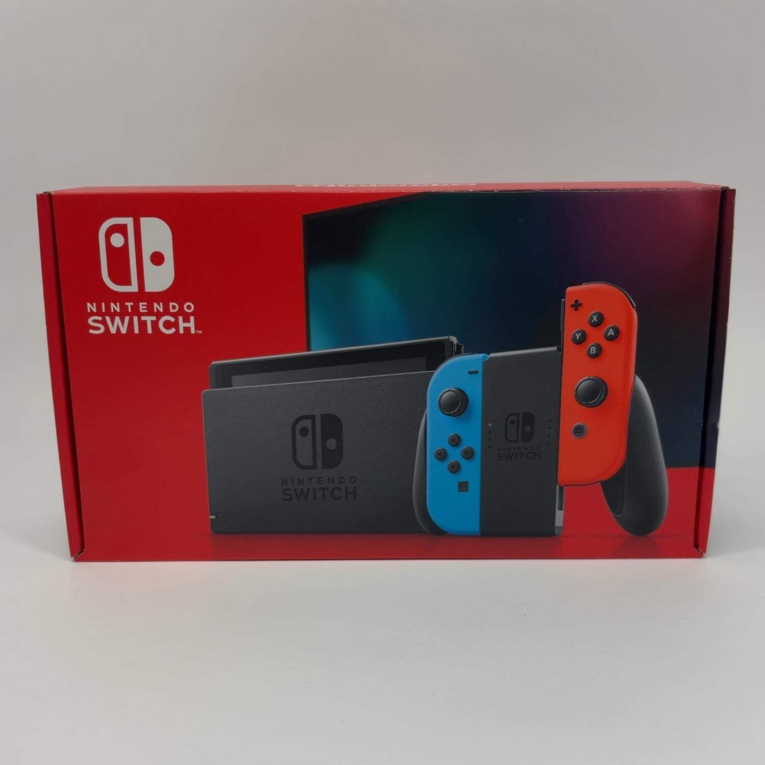 Nintendo Switch v2 Console Gaming System HAC-001(-01) Red/Blue
