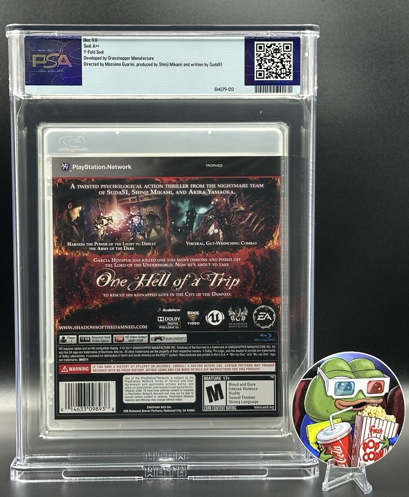 Shadows of the Damned • PSA 9.8 A++ • PlayStation 3