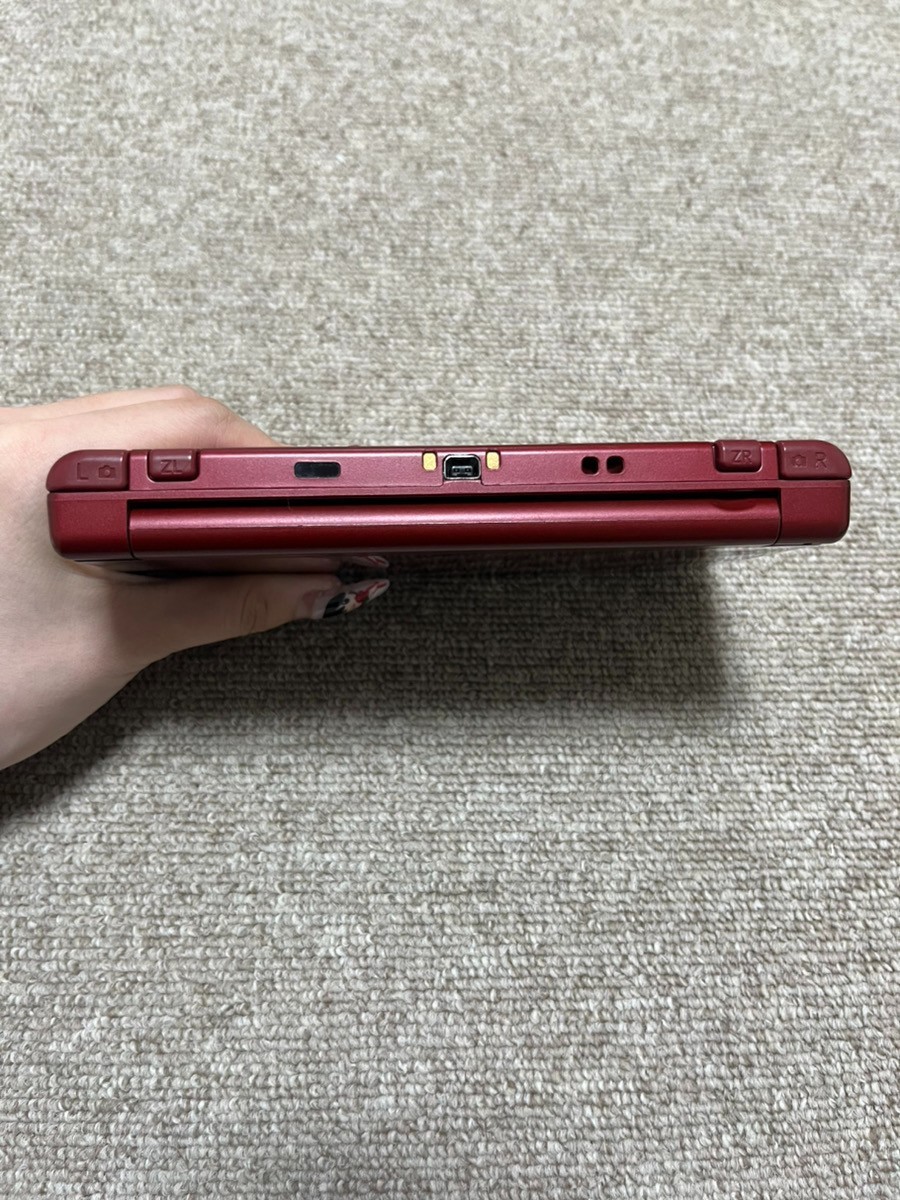 New 3DS LL XL Metalic red Japan Nintendo Console region Japanese B982 dual IPS