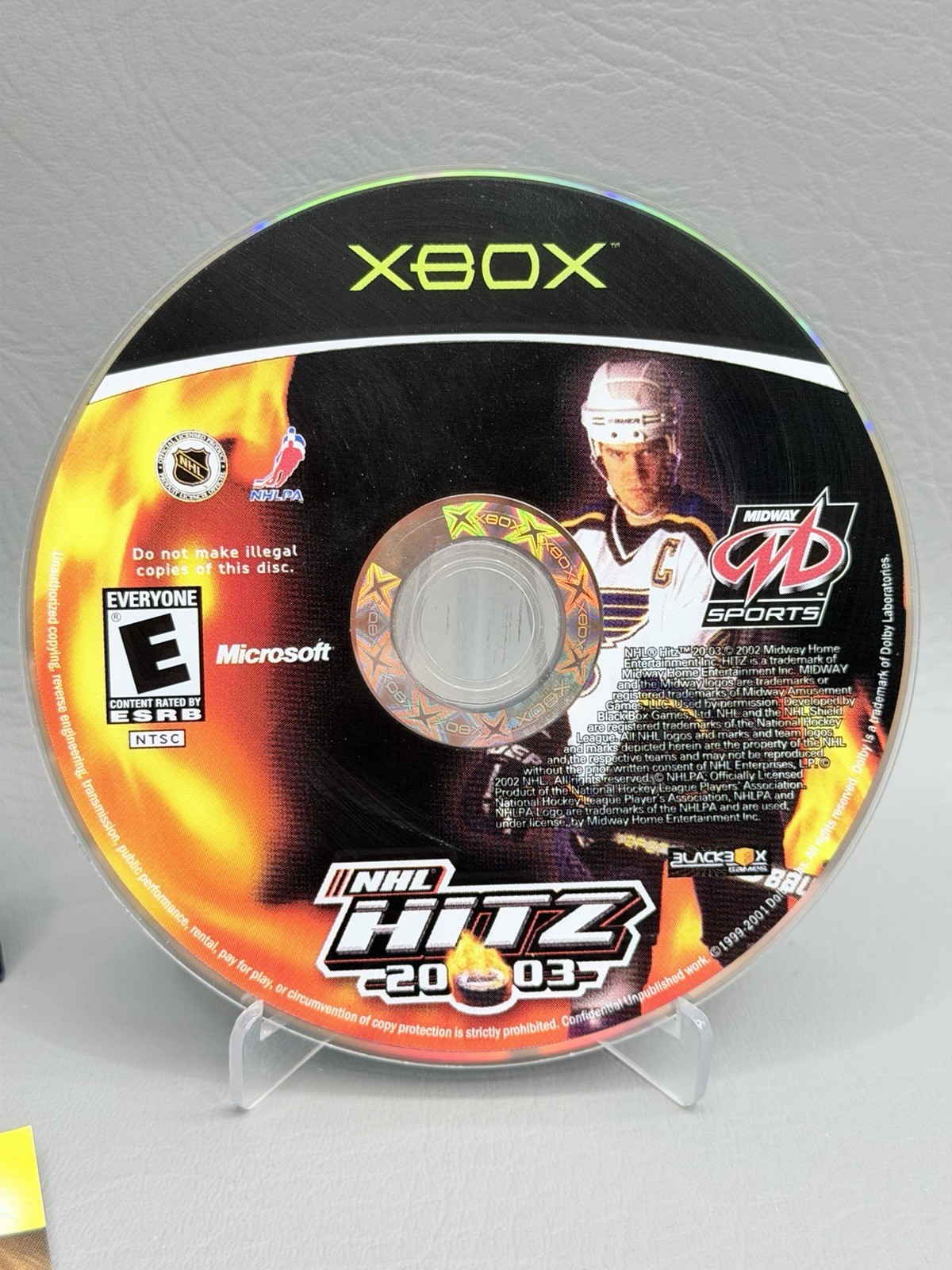 NHL Hitz 2003 (Xbox, 2002) Complete CIB – Near Mint – Warranty