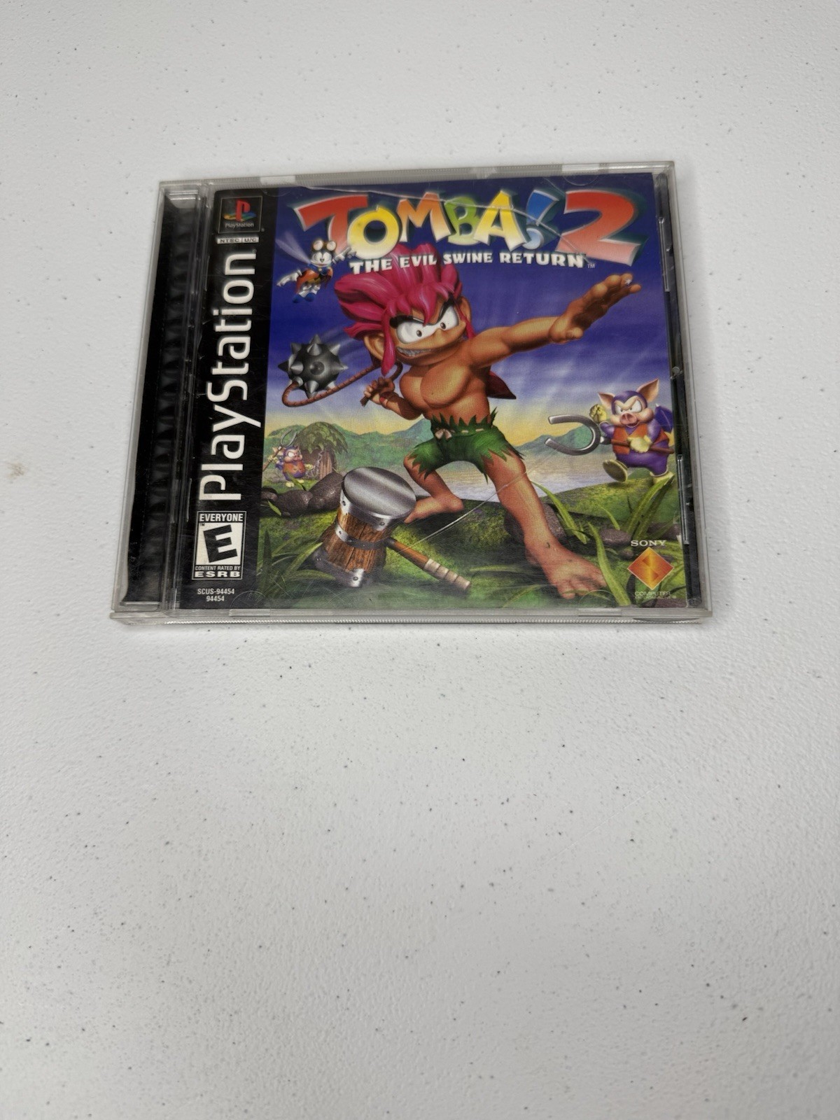 Tomba! 2 The Evil Swine Return PS1 Playstation Complete Tested Works Black Label