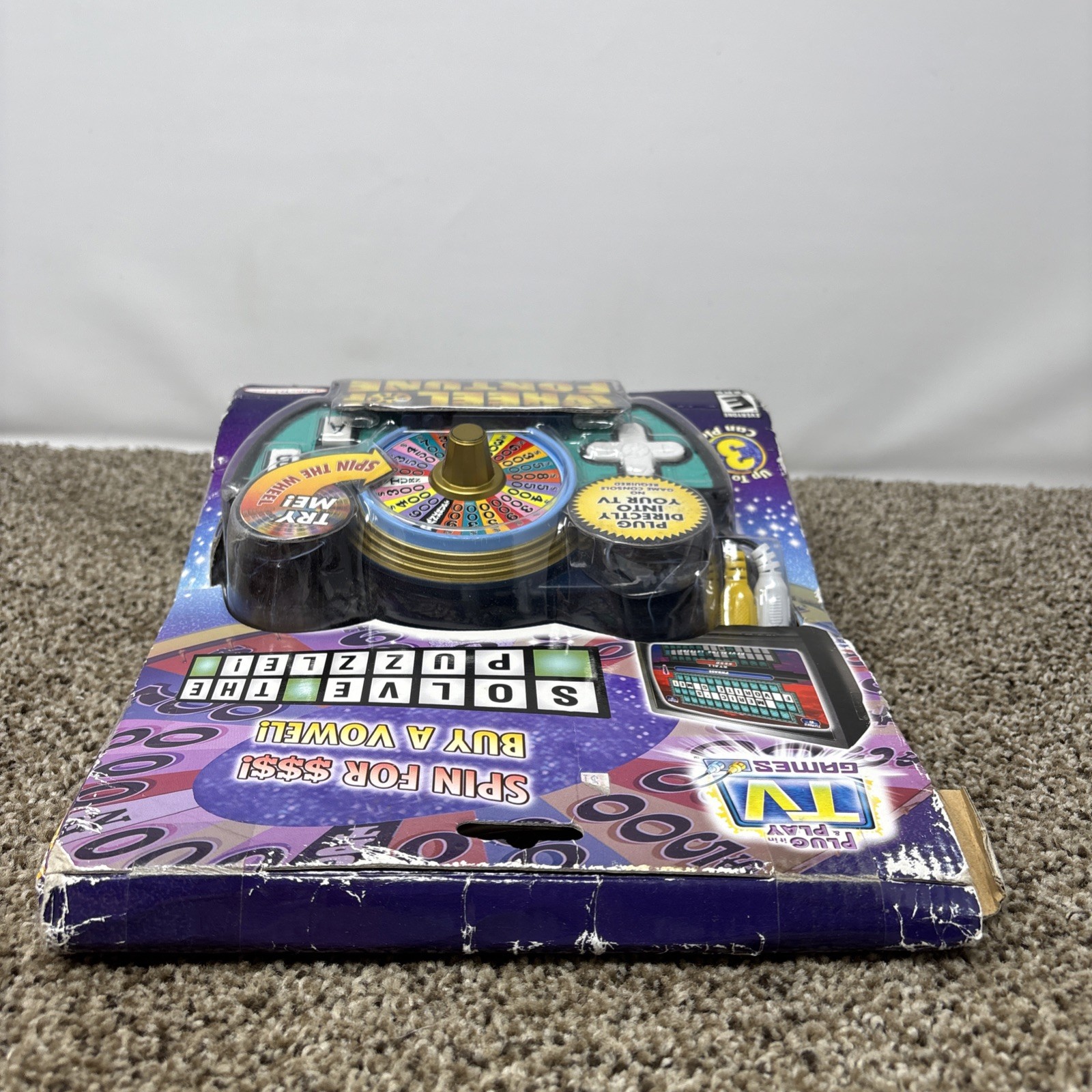 Wheel Of Fortune Electronic Plug & Play TV Game 2006- Jakks Pacific NEW & SEALED