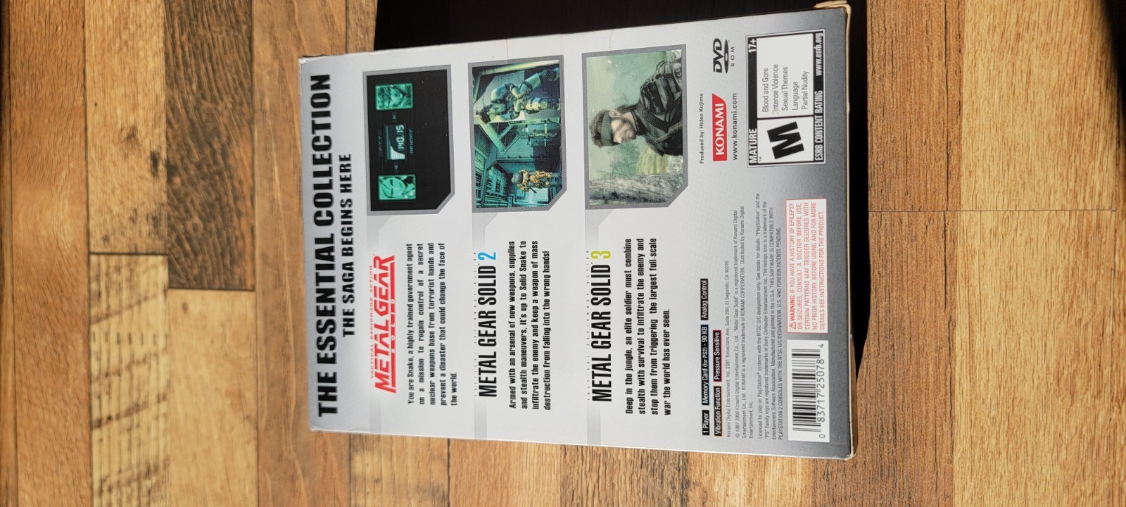 Konami Metal Gear Solid Essential Collection M Action & Adventure PS2 NTSC-U/C